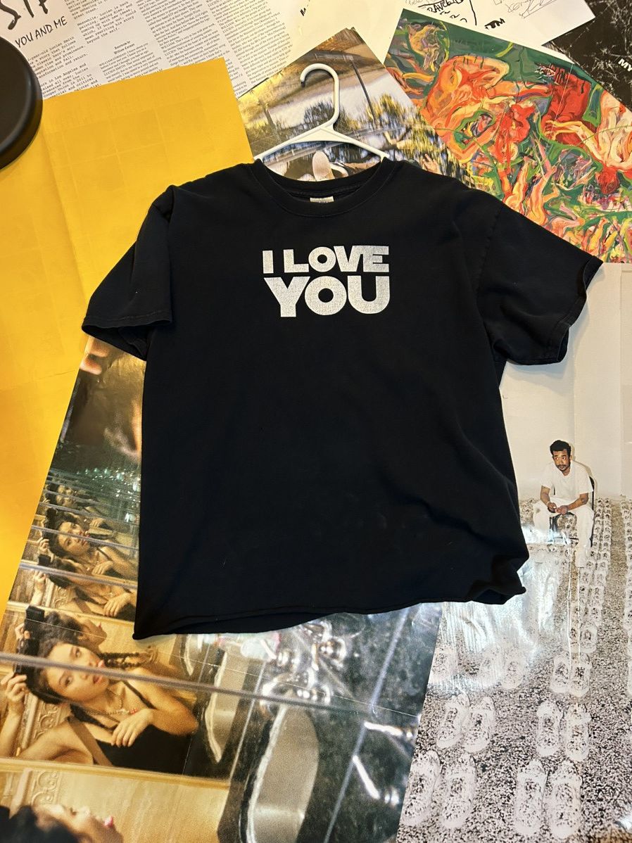 Vintage Vintage Y2K funny t-shirt I love you Size US L / EU 52-54 / 3 - 1 Thumbnail