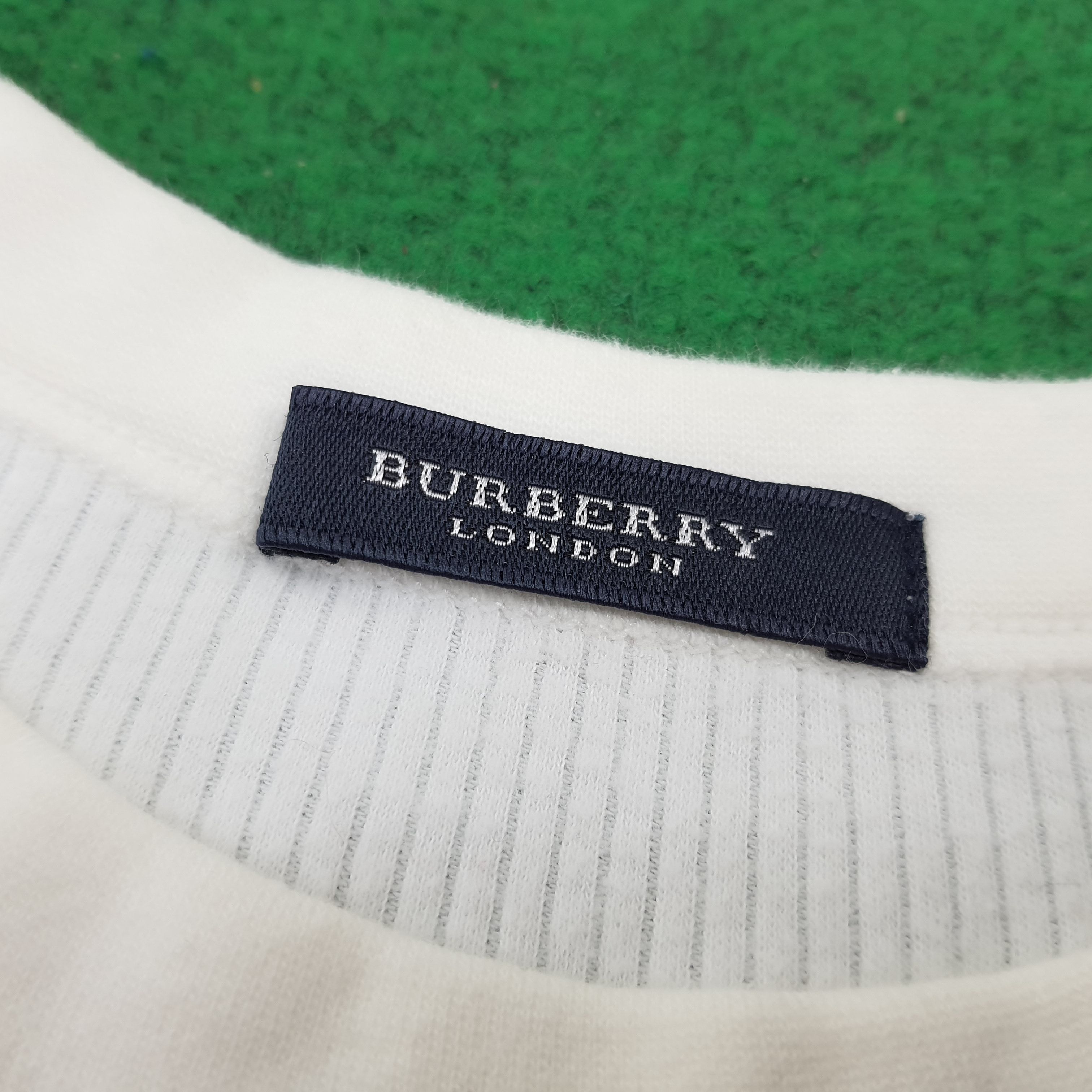 Burberry × Vintage Vintage Burberry London Corduroy Long Sleeve Tshirt Size US L / EU 52-54 / 3 - 4 Thumbnail