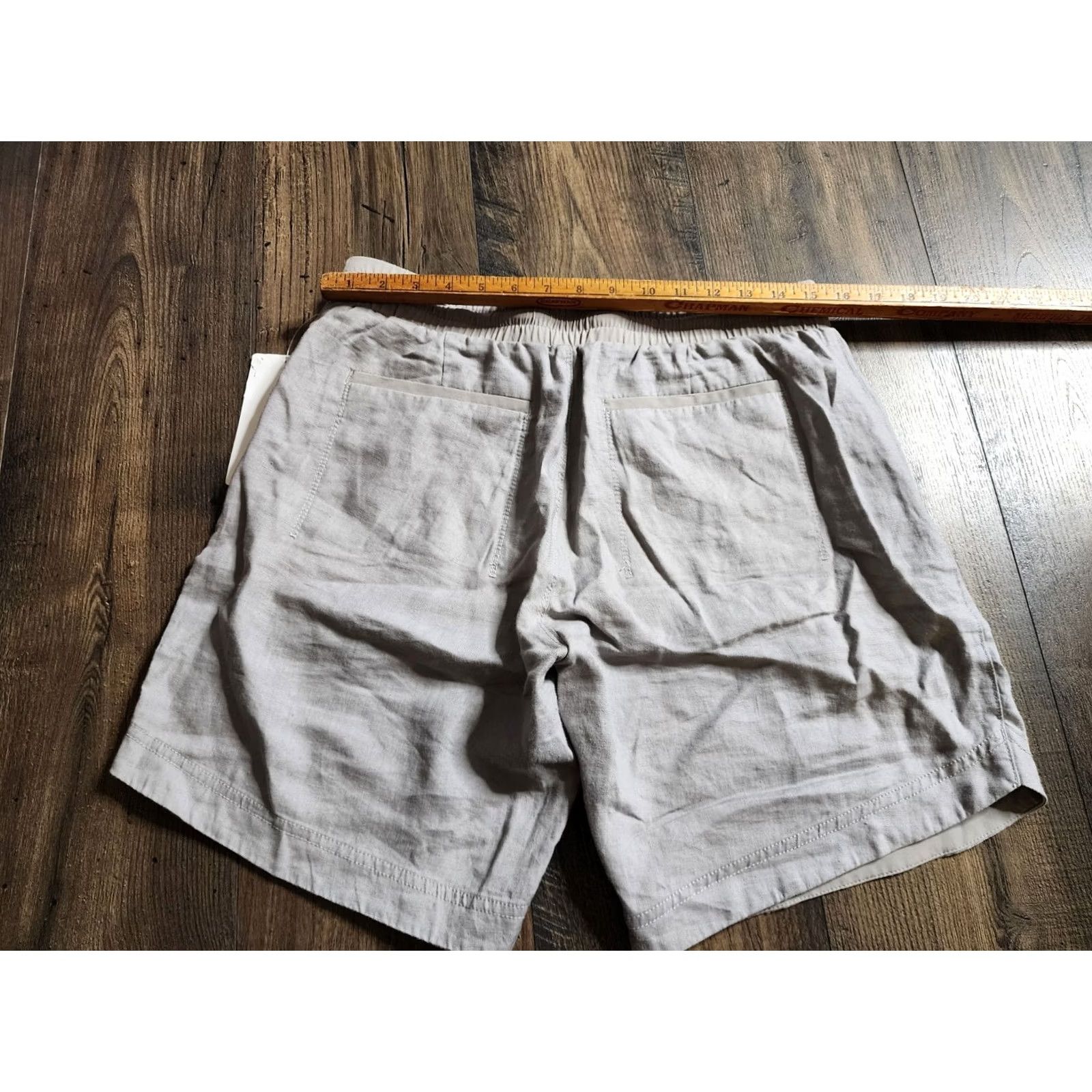 Athleta Athleta Womens 10 Gray Shorts 100% Linen NWT Regular Activewear Shorts Womens 10 Gray Linen Athletic Shorts Size 32" / US 10 / IT 46 - 2 Thumbnail