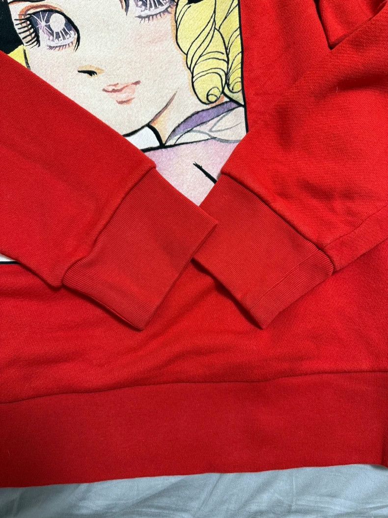 Gucci Gucci Authentic big-eyed beautiful girl big red sweatshirt Size US L / EU 52-54 / 3 - 6 Thumbnail