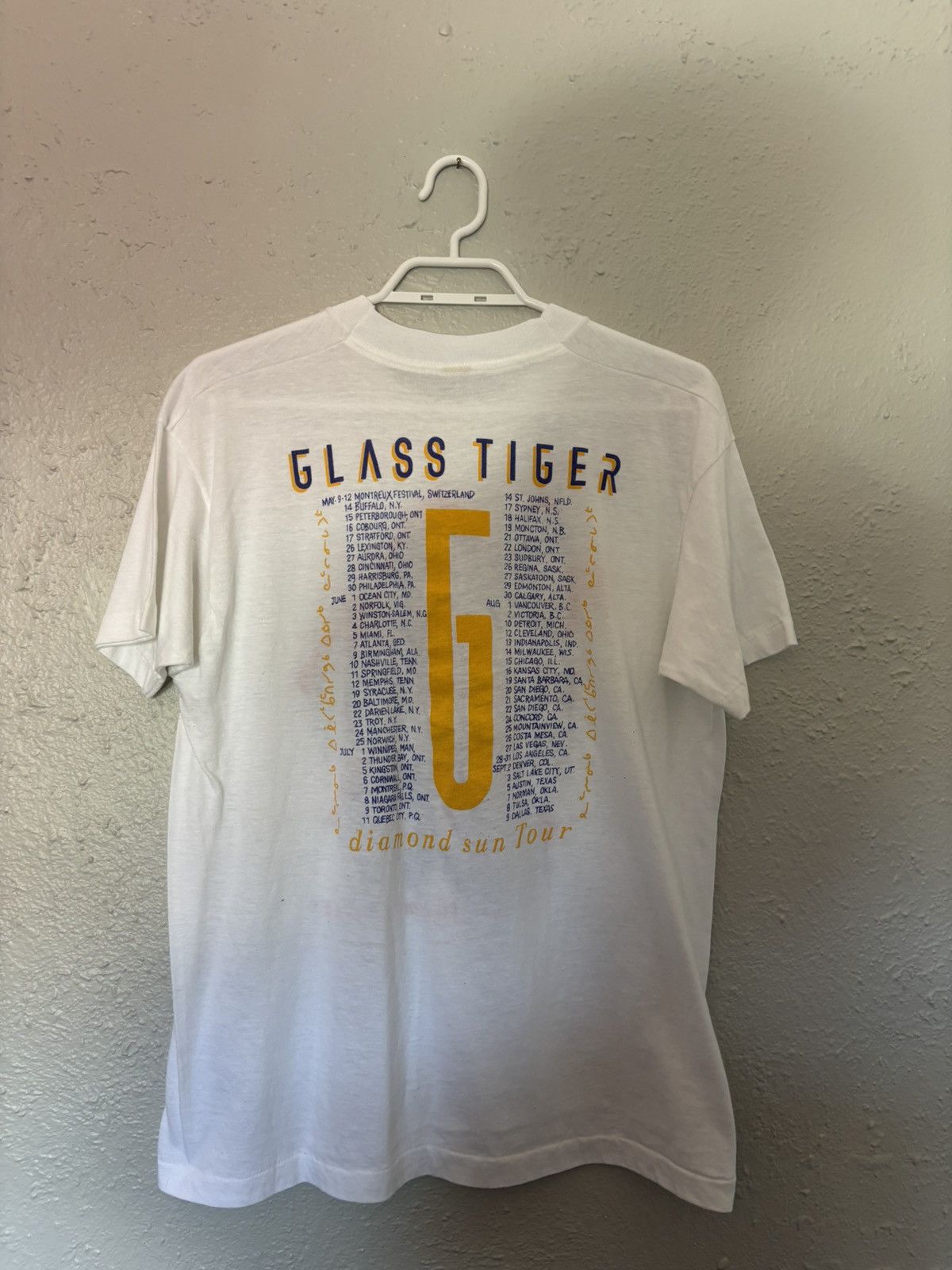 Band Tees × Vintage Vintage glass tiger tee Size US M / EU 48-50 / 2 - 2 Thumbnail