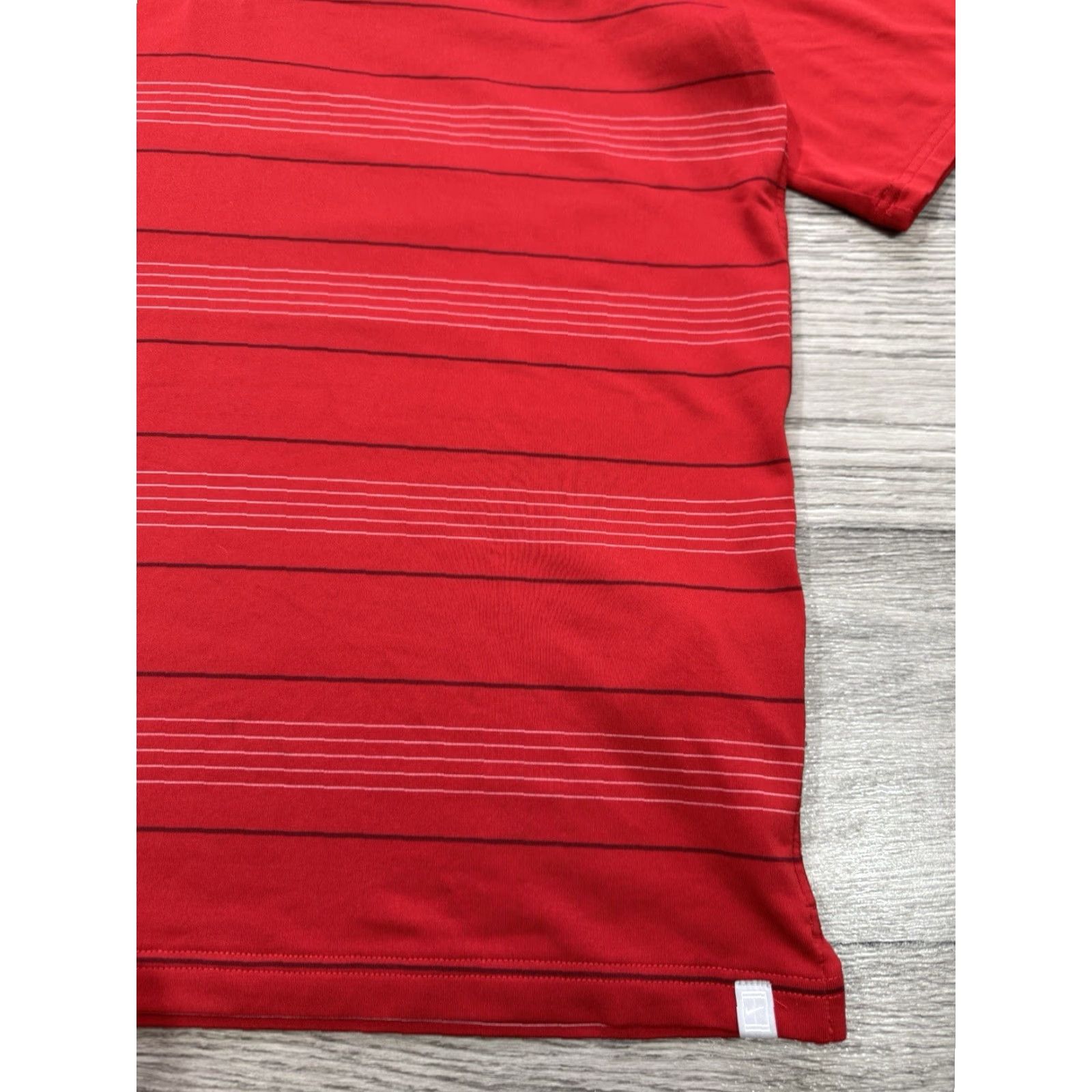Nike Roger Federer RF 2011 French Open Red Polo Shirt XL Nike 405991-611 Men Shirt Red 2010s Mens Size US XL / EU 56 / 4 - 7 Thumbnail