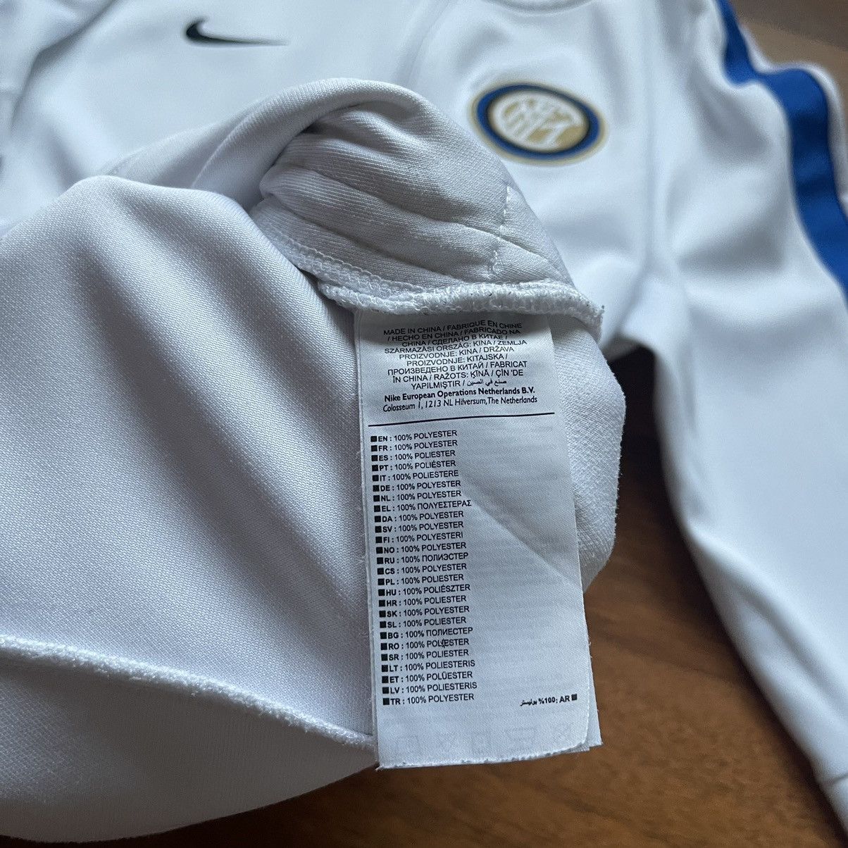 Nike INTER MILAN NIKE N98 2017/2018 FOOTBALL SOCCER ANTHEM JACKET Size US S / EU 44-46 / 1 - 9 Thumbnail
