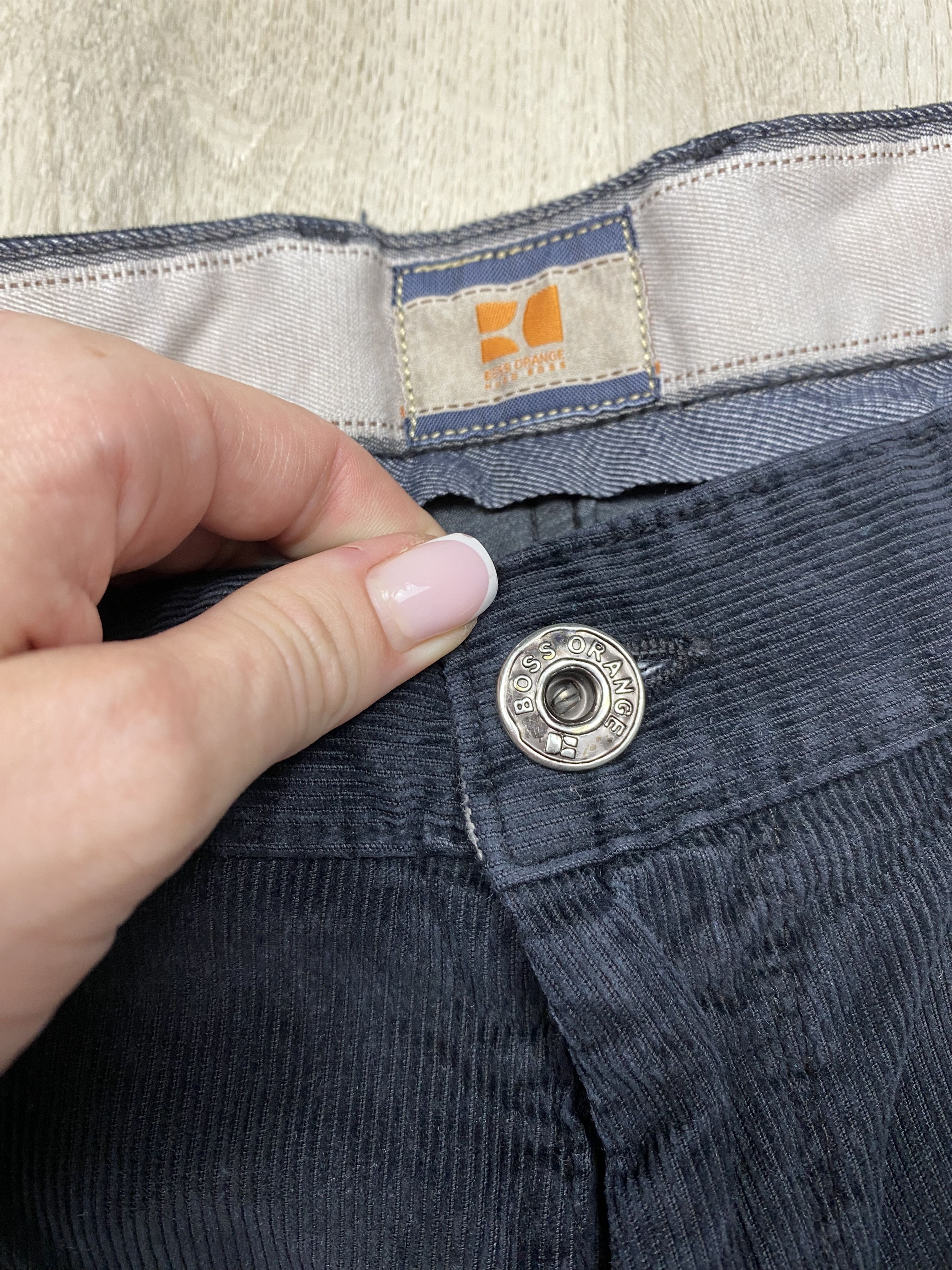 Hugo Boss × Vintage Hugo Boss Vintage Mens Corduroy Pants Size US 36 / EU 52 - 4 Thumbnail