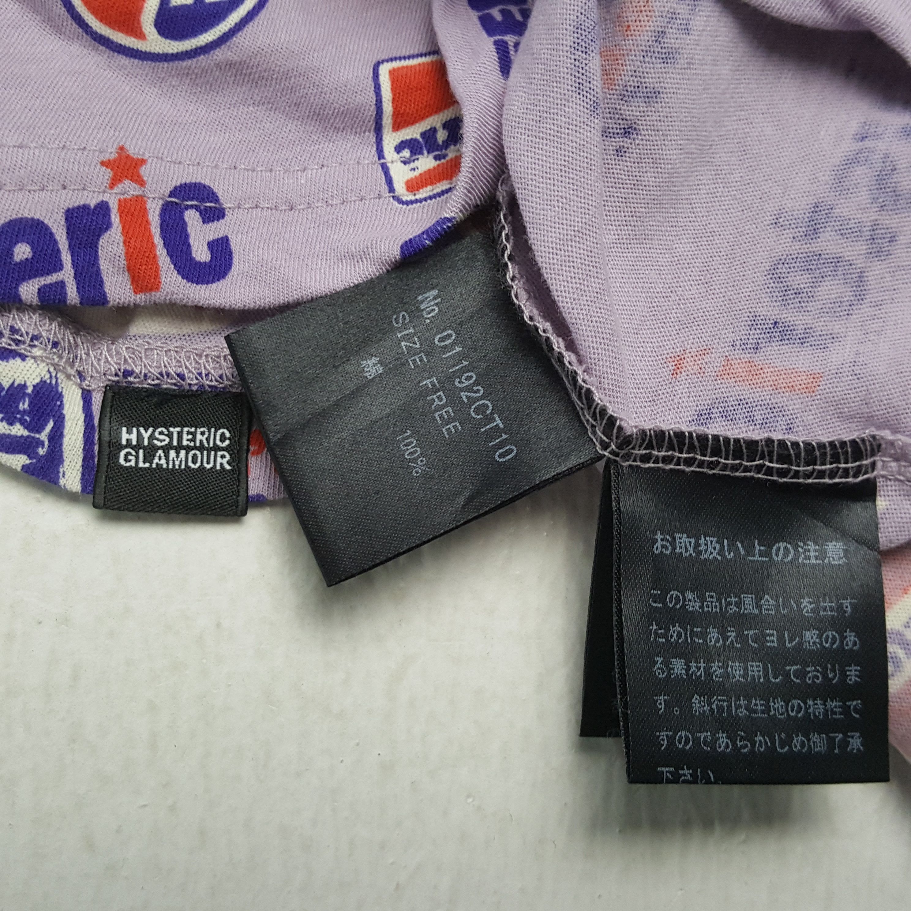 Hysteric Glamour HYSTERIC GLAMOUR Japanese Brand Fullprint Design Tshirt Size XS / US 0-2 / IT 36-38 - 5 Thumbnail