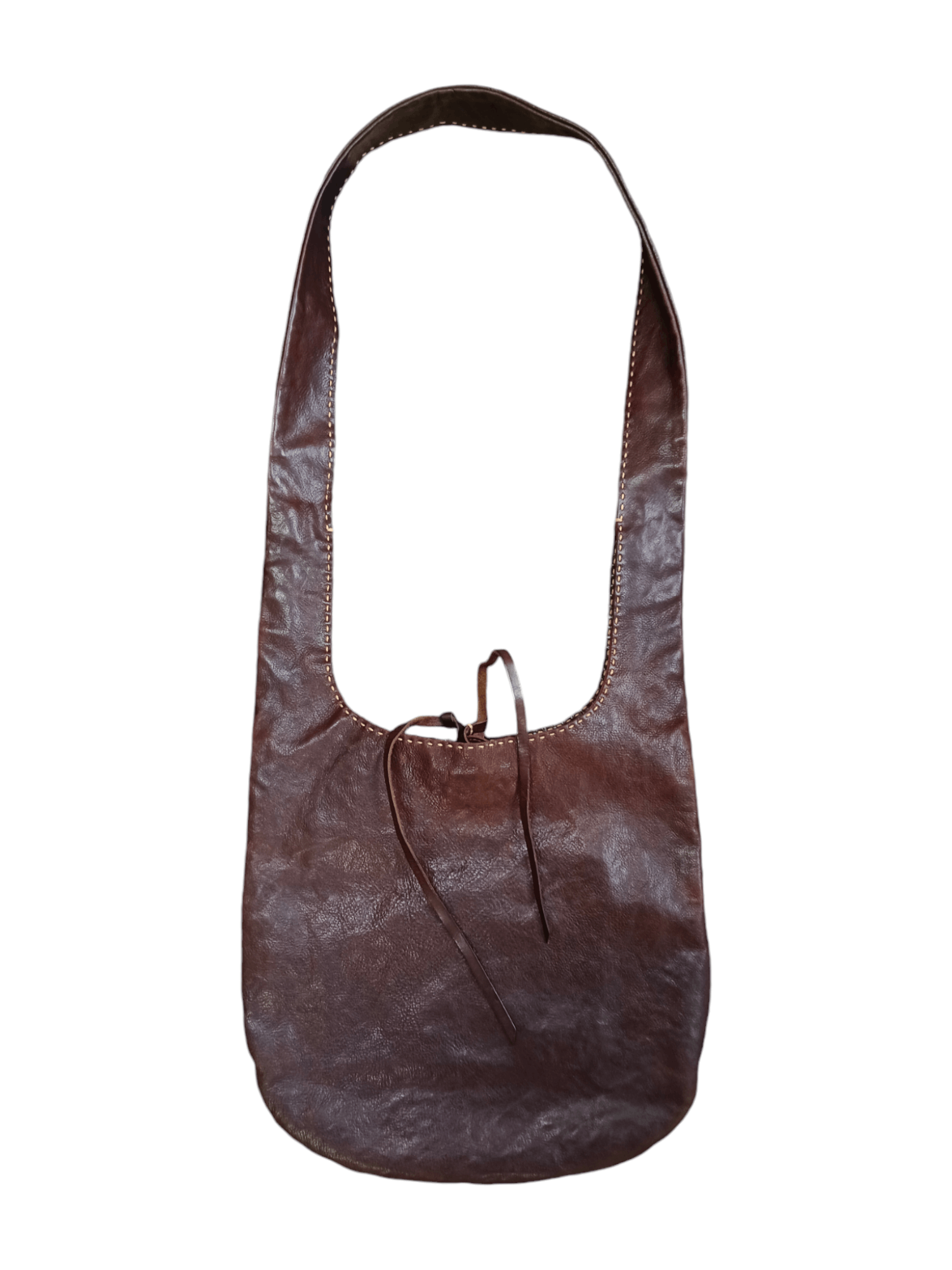 Japanese Brand × Leather INSANE 90🔥GANTEN PATINA LEATHER CROSSBODY Size ONE SIZE - 1 Thumbnail