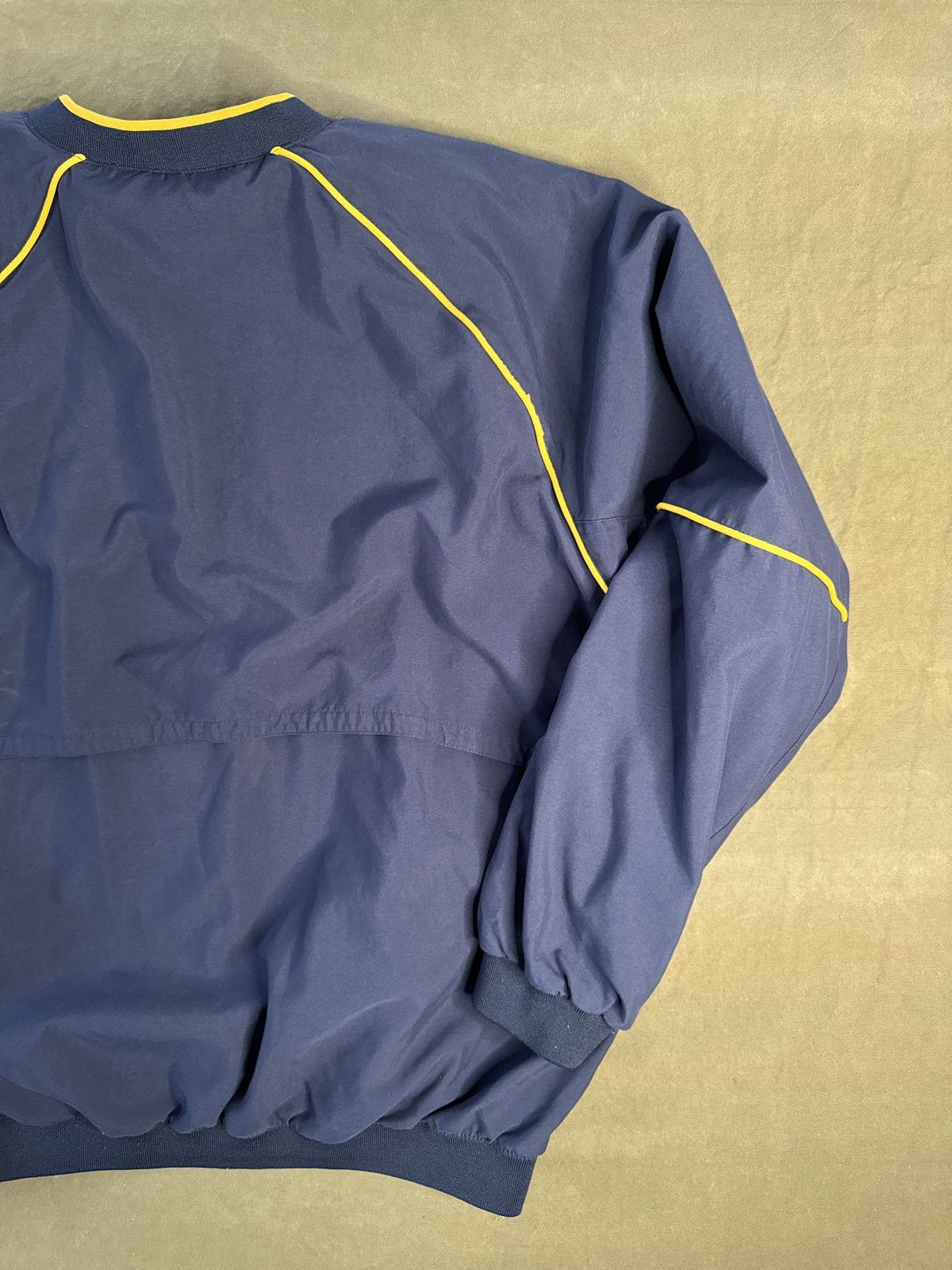 Nike Vintage Nike Michigan Wolverines Windbreaker Navy XL Swoosh Size US XL / EU 56 / 4 - 11 Thumbnail