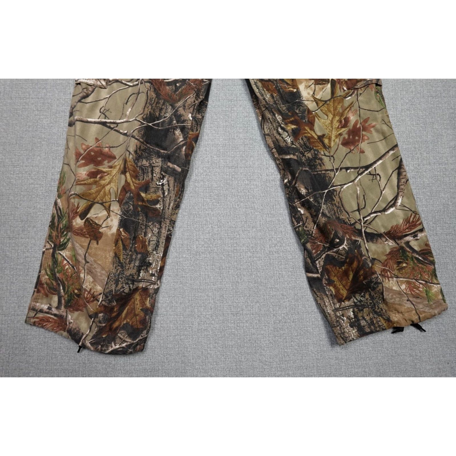 AMO VINTAGE Camo Pants Men XL Brown Woodland Lightweight Straight 5-Pocket Cargo Workwear Chino Size XL Mens Size US 36 / EU 52 - 3 Thumbnail