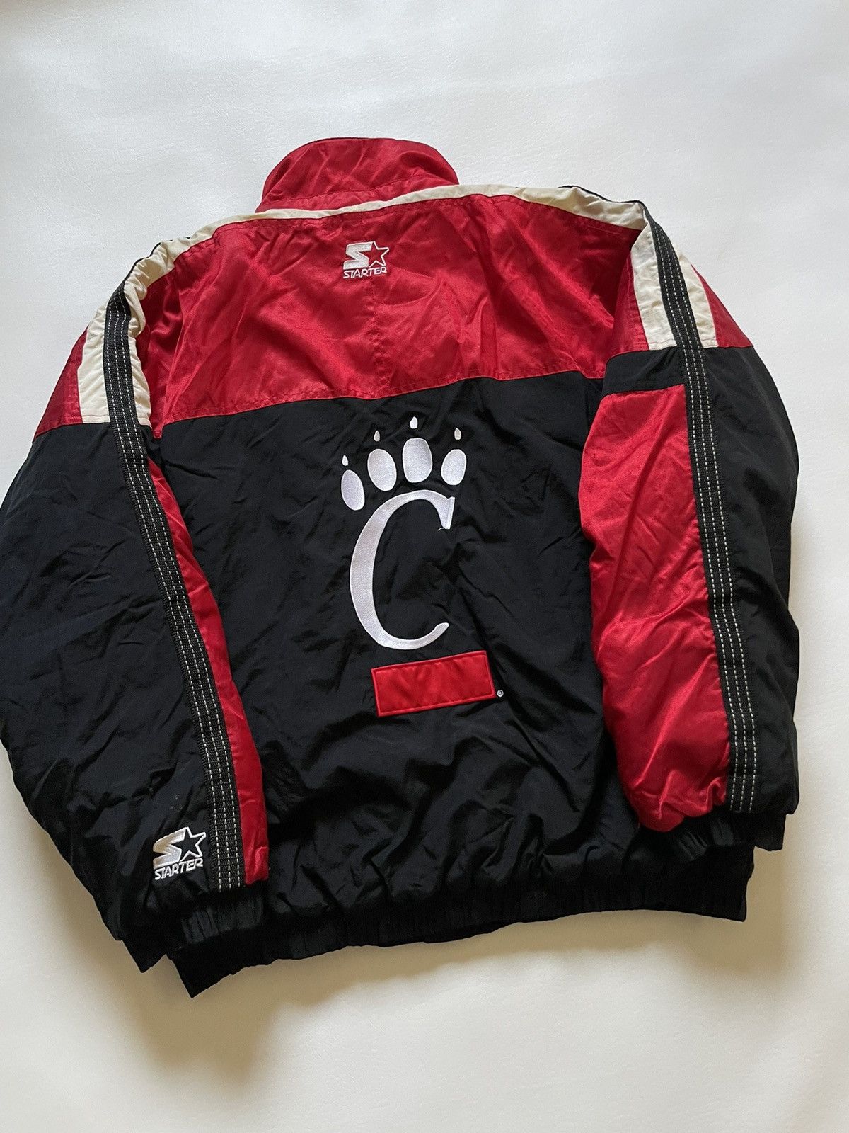 Starter × Vintage Vintage university of Cincinnati starter jacket Size US L / EU 52-54 / 3 - 3 Thumbnail