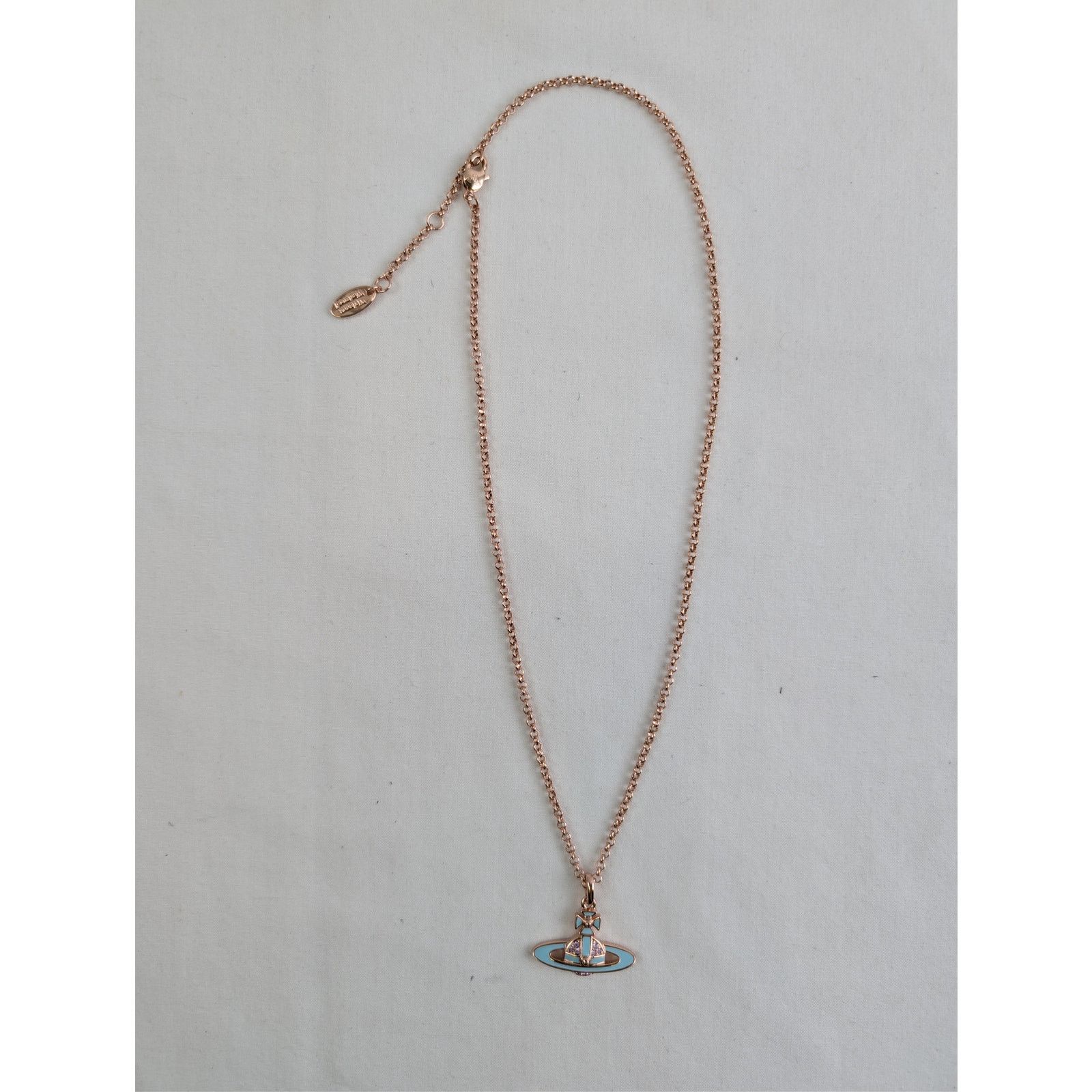 Vivienne Westwood o1rshd1 unisex Neil Mini Bas Relief Pendant Necklace Brass Size ONE SIZE - 2 Thumbnail