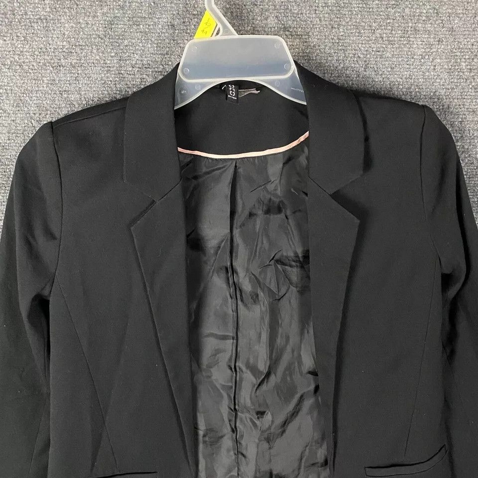 H&M H&M Blazer Women's Size 2 Polyester Blend Adults No Buttons Size XS / US 0-2 / IT 36-38 - 2 Thumbnail