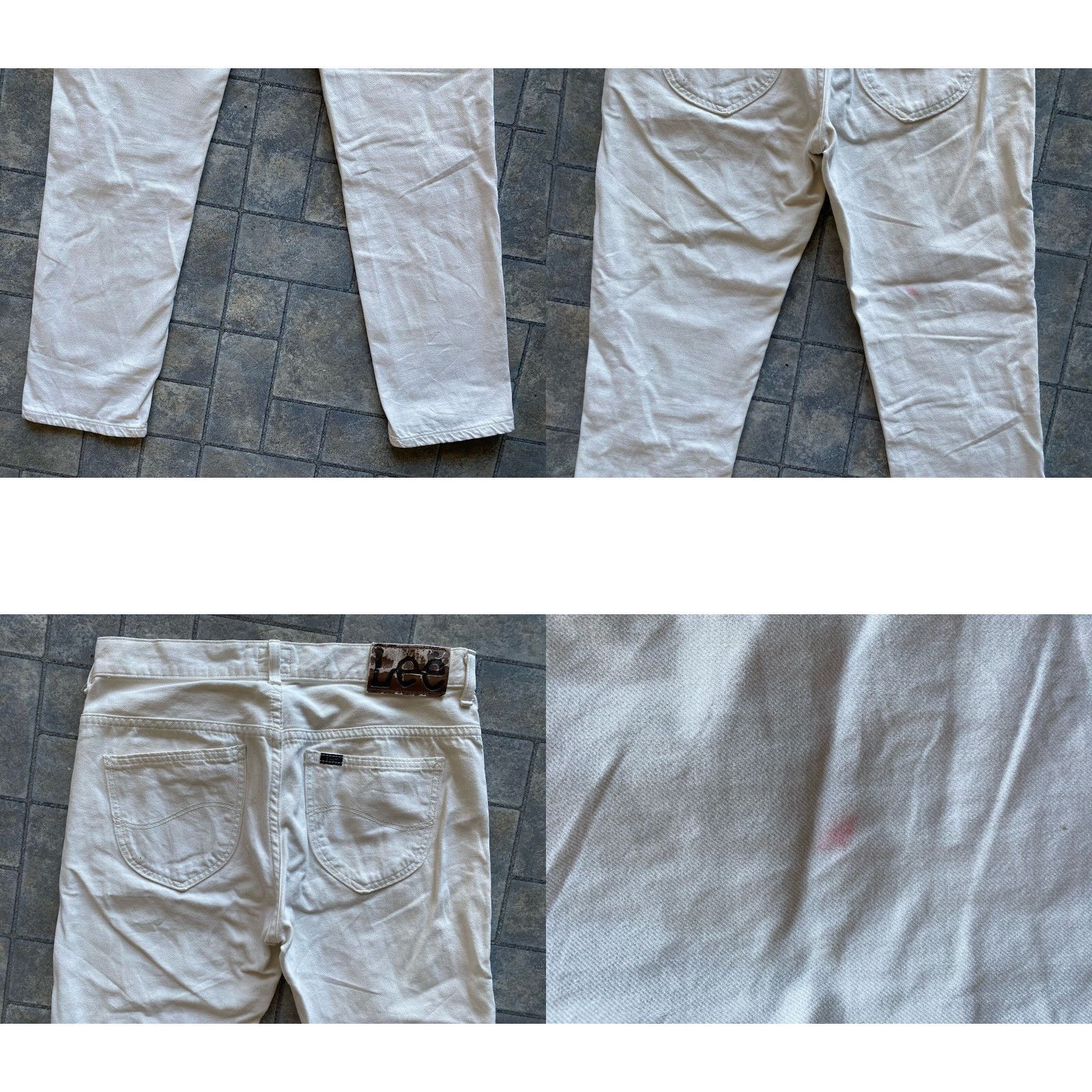 Lee Union Made Lee Pants For Nano Universe White M Women’s Size 32" / US 10 / IT 46 - 9 Thumbnail