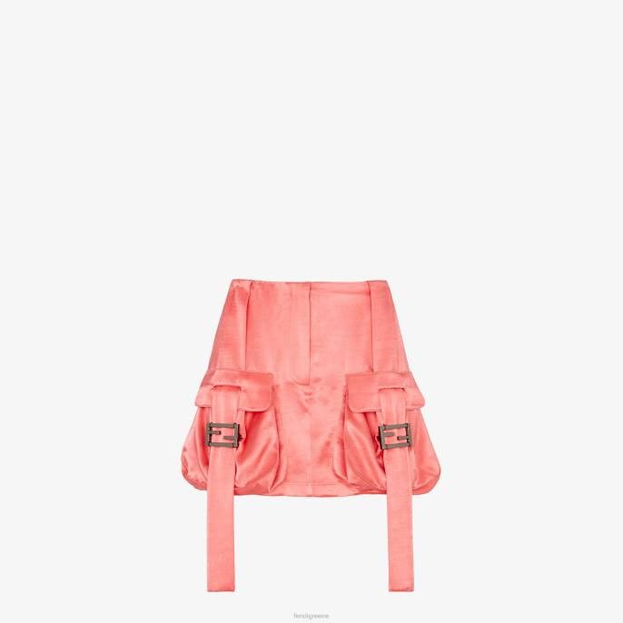 Fendi o1loc1c0824 Skirt in Pink Size 30" / US 8 / IT 44 - 1 Thumbnail