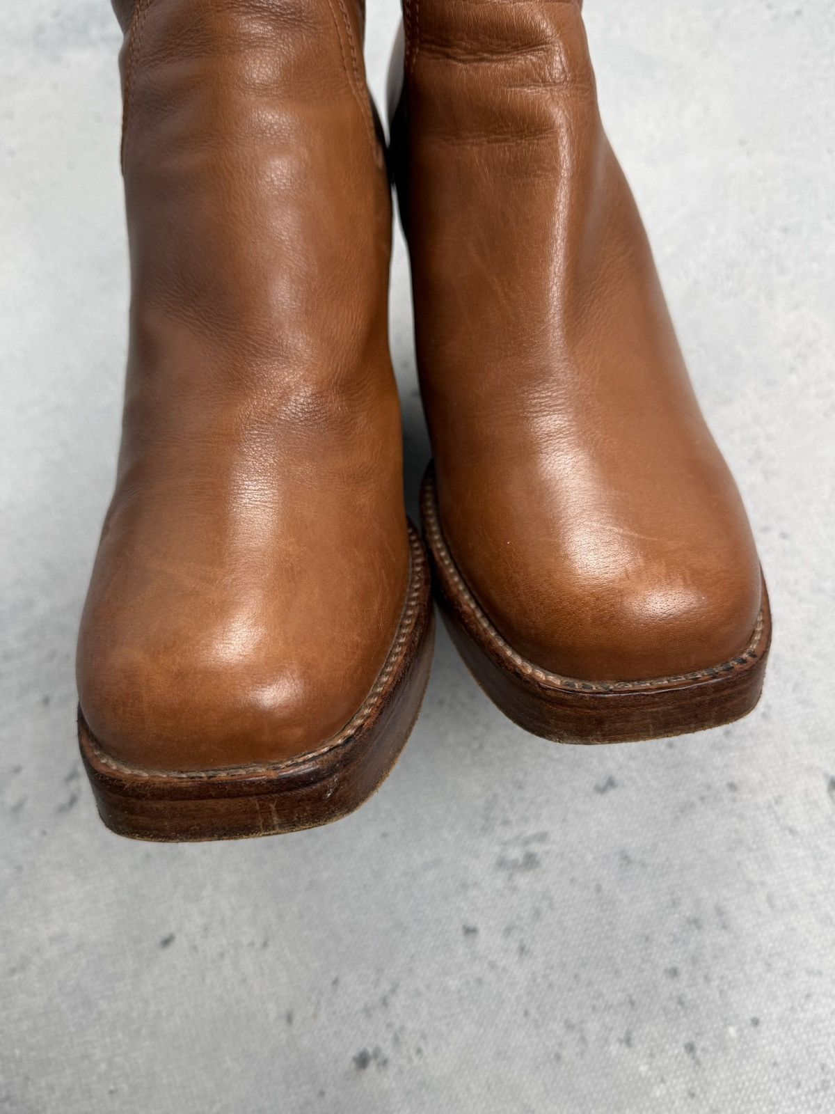 Officine Creative Officine Creative Leather Ankle Boots Artisan Heeled Boots Size US 9 / IT 39 - 4 Thumbnail