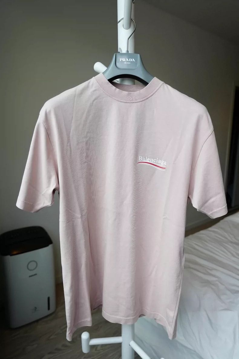 Balenciaga Balenciaga Pink Cola Short Sleeve Size US XXS / EU 40 - 2 Thumbnail