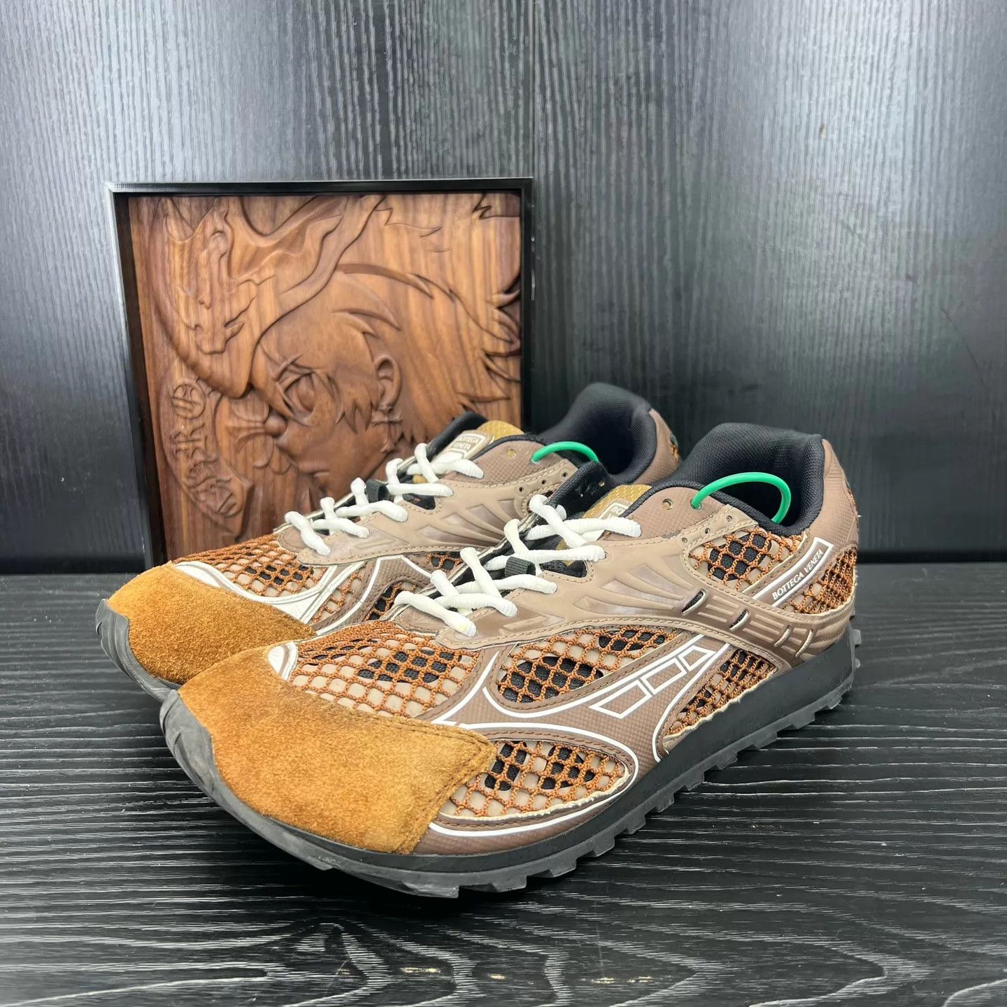 Bottega Veneta bv Orbit Pine Cone Brown (44) New Size US 11 / EU 44 - 1 Thumbnail