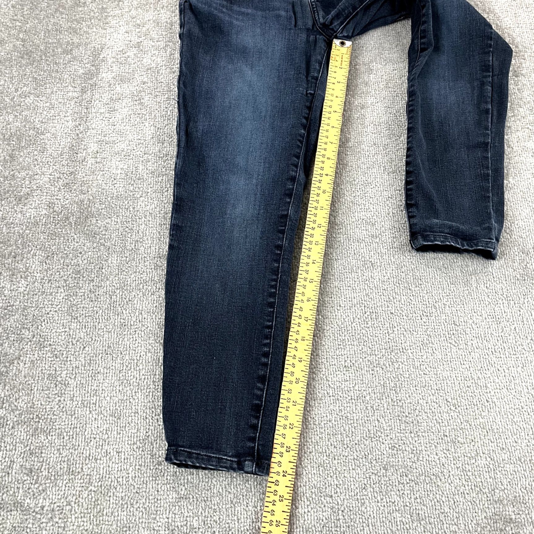 Paige PAIGE Jeans Womens 28 Blue Verdugo Crop 26" Tapered Denim Stretch USA Jeans Verdugo Size 28" / US 6 / IT 42 - 6 Thumbnail