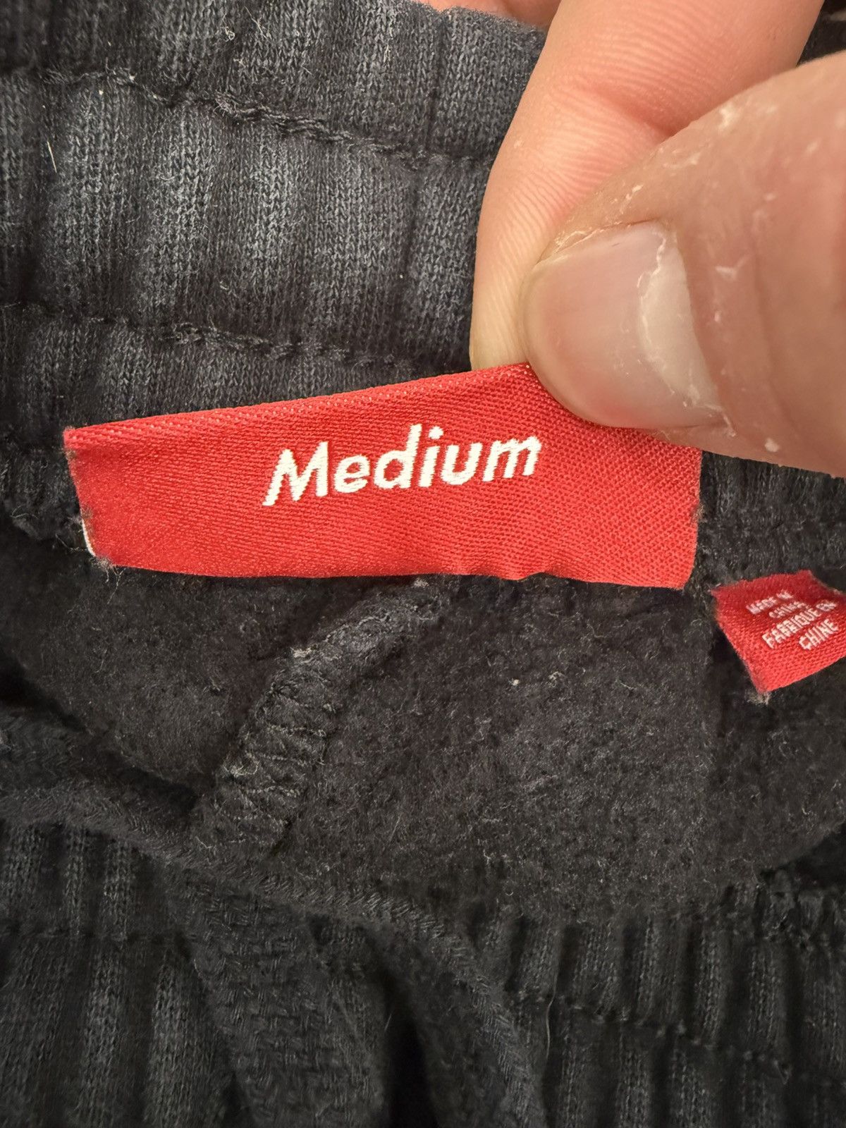 Supreme Supreme Equipe Black Shorts Size US 33 - 8 Thumbnail