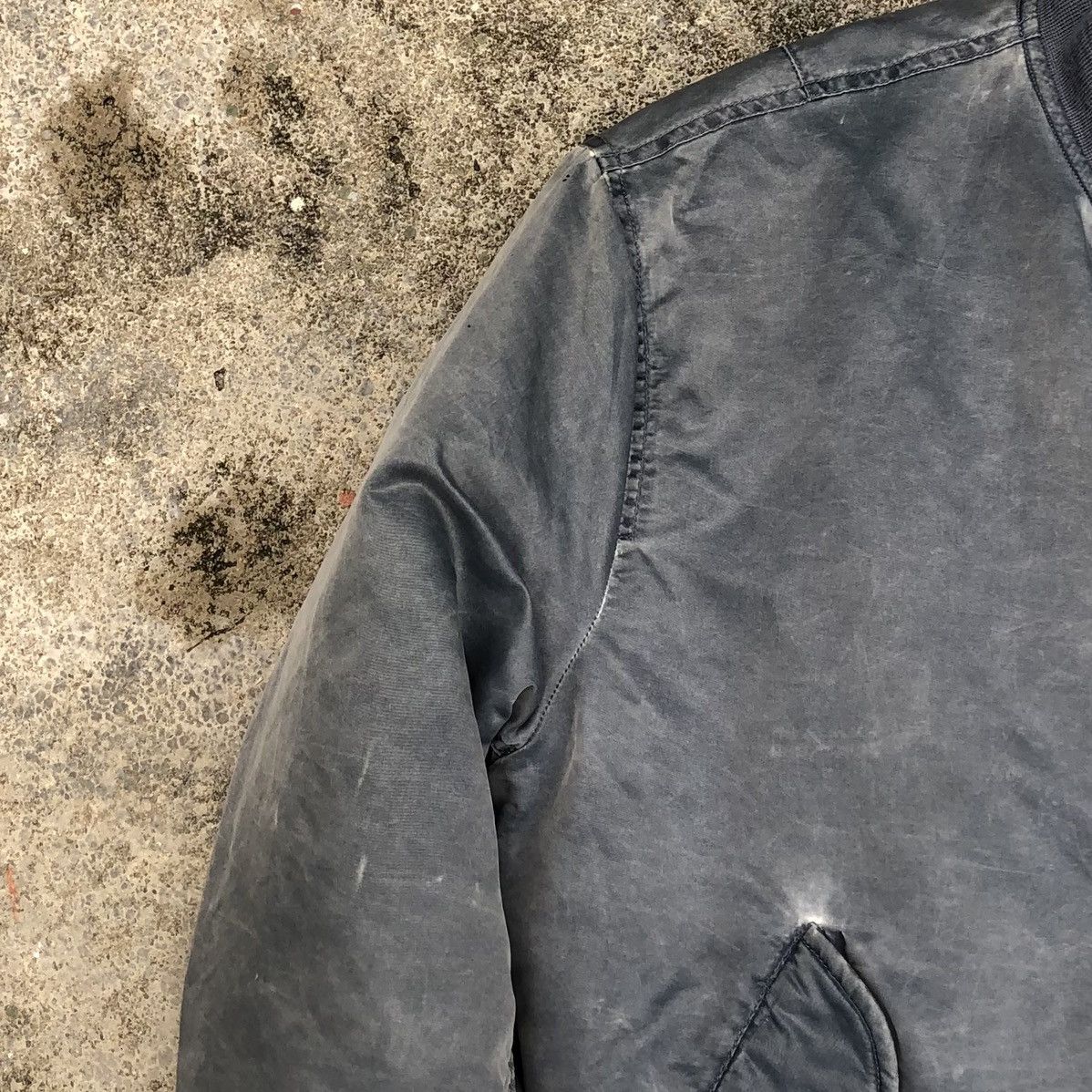 Vintage Vintage Air Force Sun Faded Intermedjate Ma-1 Bomber Jacket Size US M / EU 48-50 / 2 - 6 Thumbnail