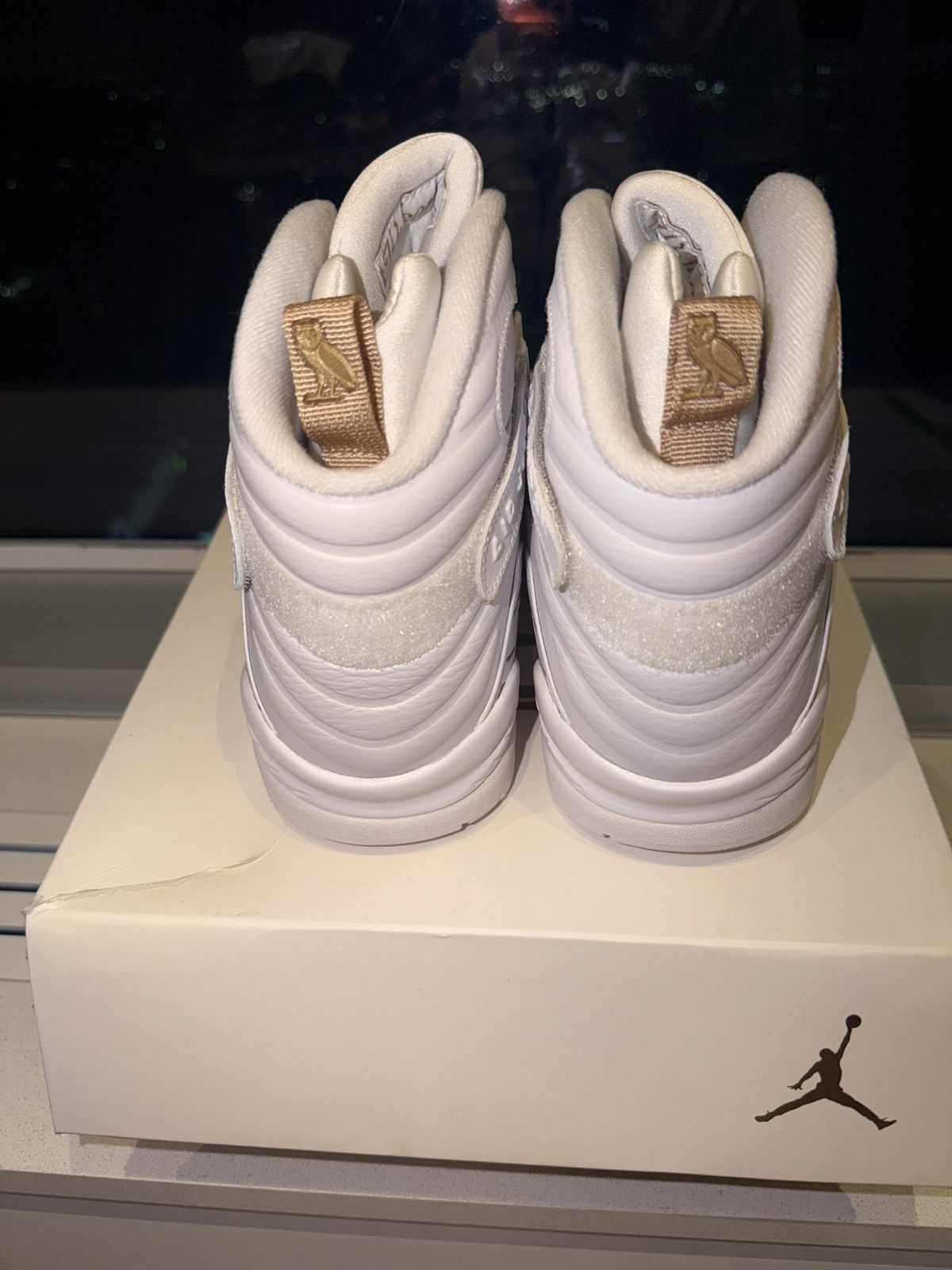 Jordan Brand × October's Very Own 2018 OVO Air Jordan VIII (8) Size US 12 / EU 45 - 3 Thumbnail