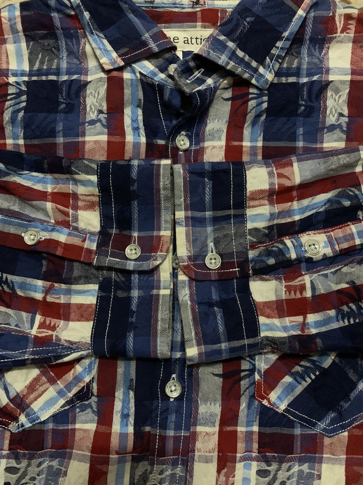 In The Attic 💥Vtg Japanese In the Attic Button Shirt Size US M / EU 48-50 / 2 - 6 Thumbnail