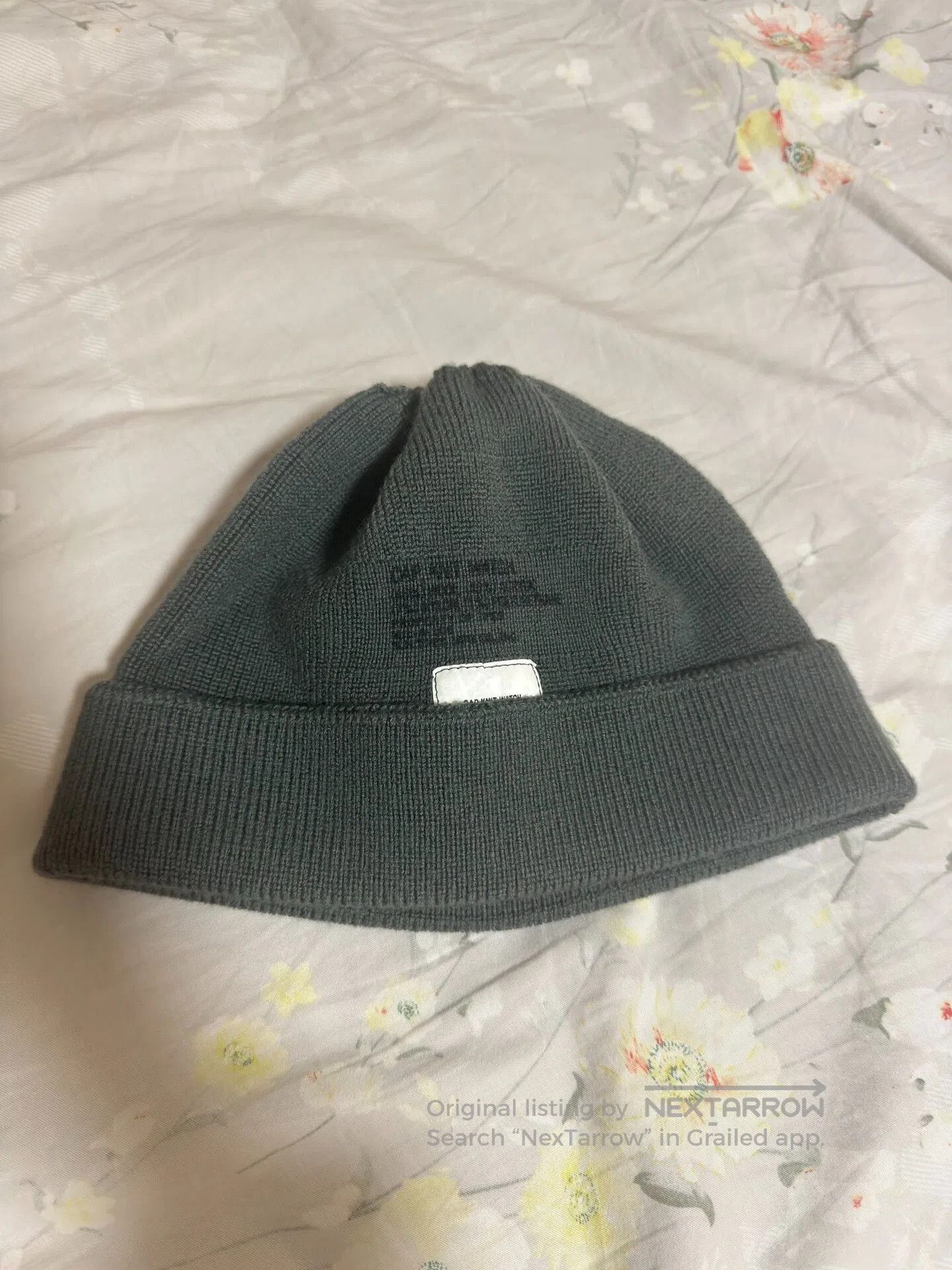 N.Hoolywood n.hoolywood 22AW Wool Blend Knit Beanie. Size ONE SIZE - 1 Thumbnail
