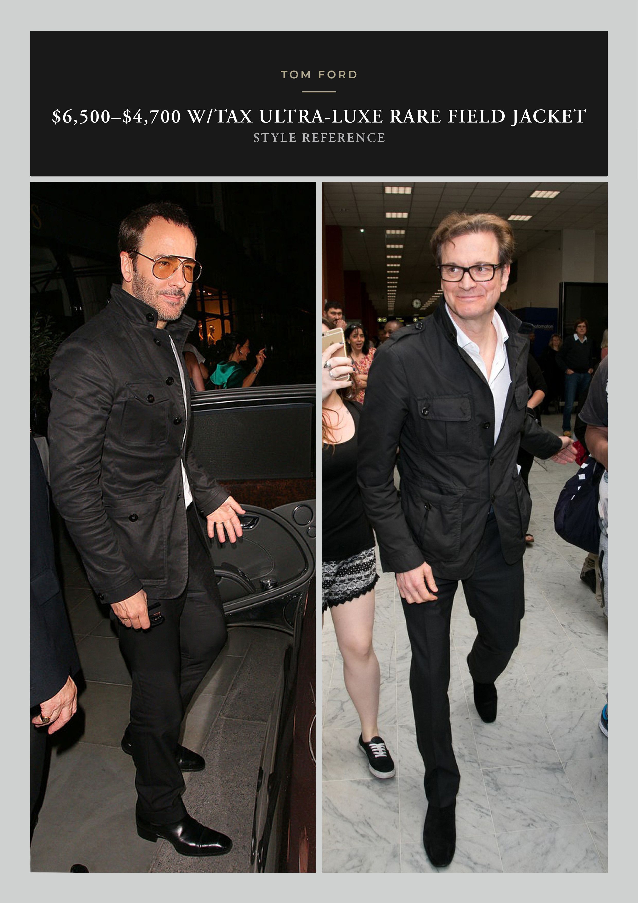 Tom Ford Coveted Extremely Rare $5,000 Field Jacket Leather Accents Size US M / EU 48-50 / 2 - 4 Thumbnail