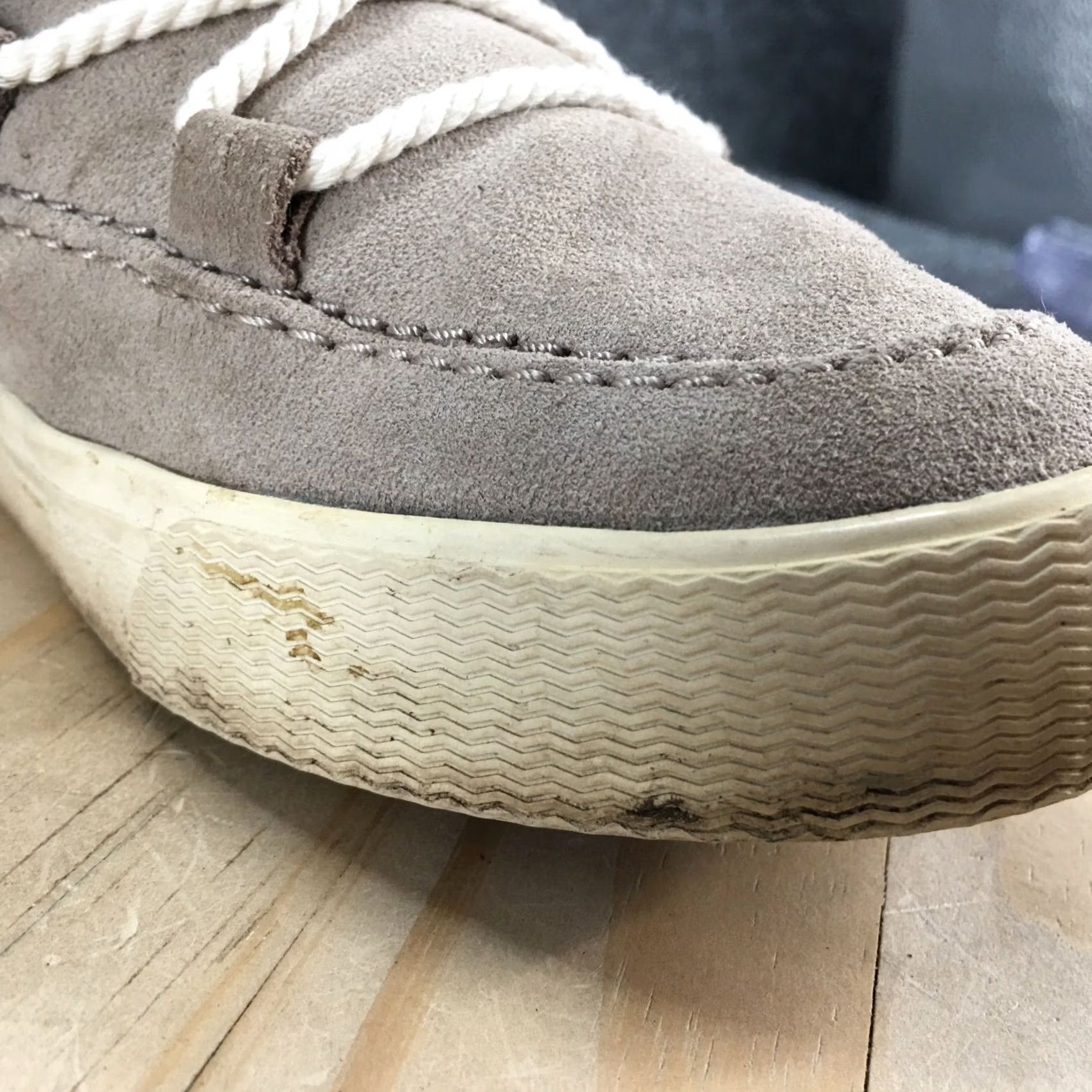 Toms TOMS Winter Boots Womens 7.5 Alpine Desert Taupe Lace Up Suede Faux Shearling Desert Boots Size US 8 / IT 38 - 5 Thumbnail