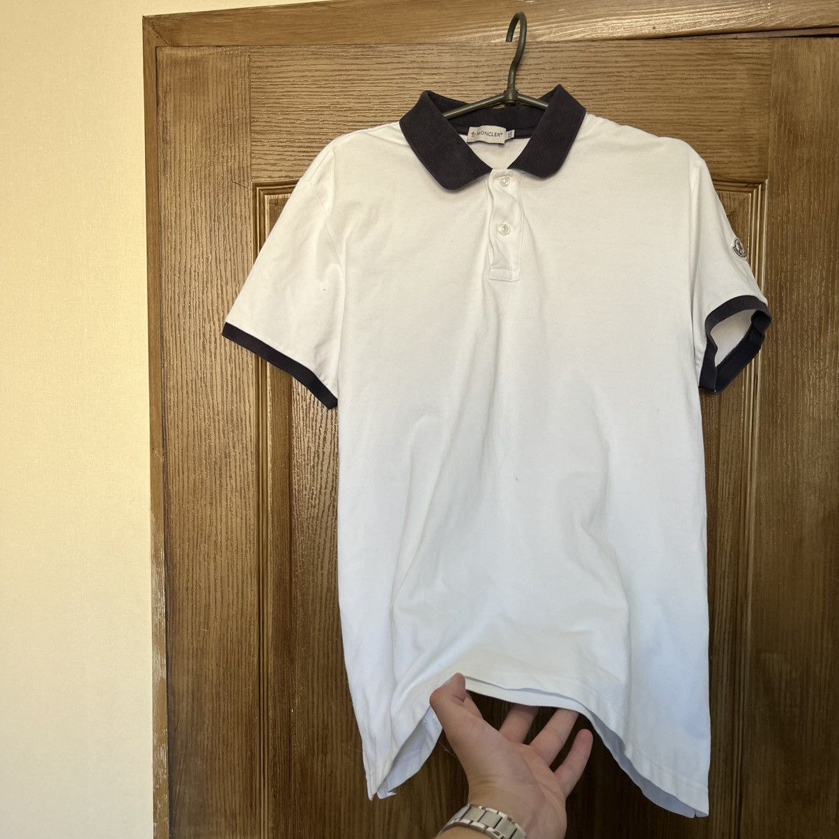 Moncler Moncler Polo T-Shirt Size US XL / EU 56 / 4 - 2 Thumbnail