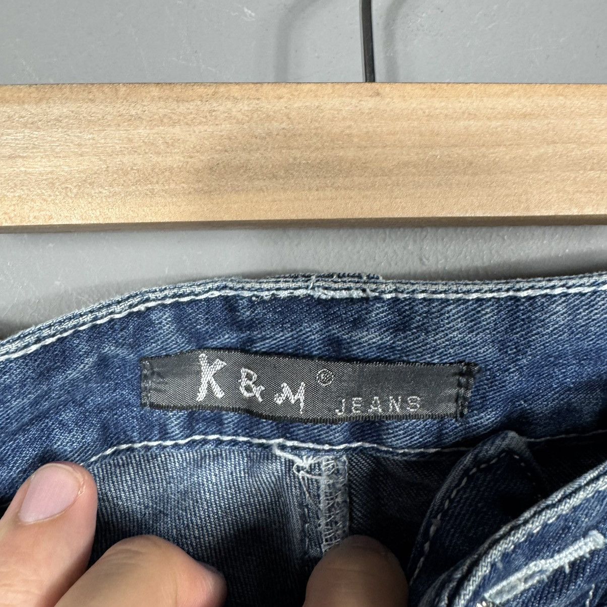 Japanese Brand Kosmo Lupo Avant Garde Y2K Japanese Style Opium Jeans Size US 34 / EU 50 - 12 Thumbnail