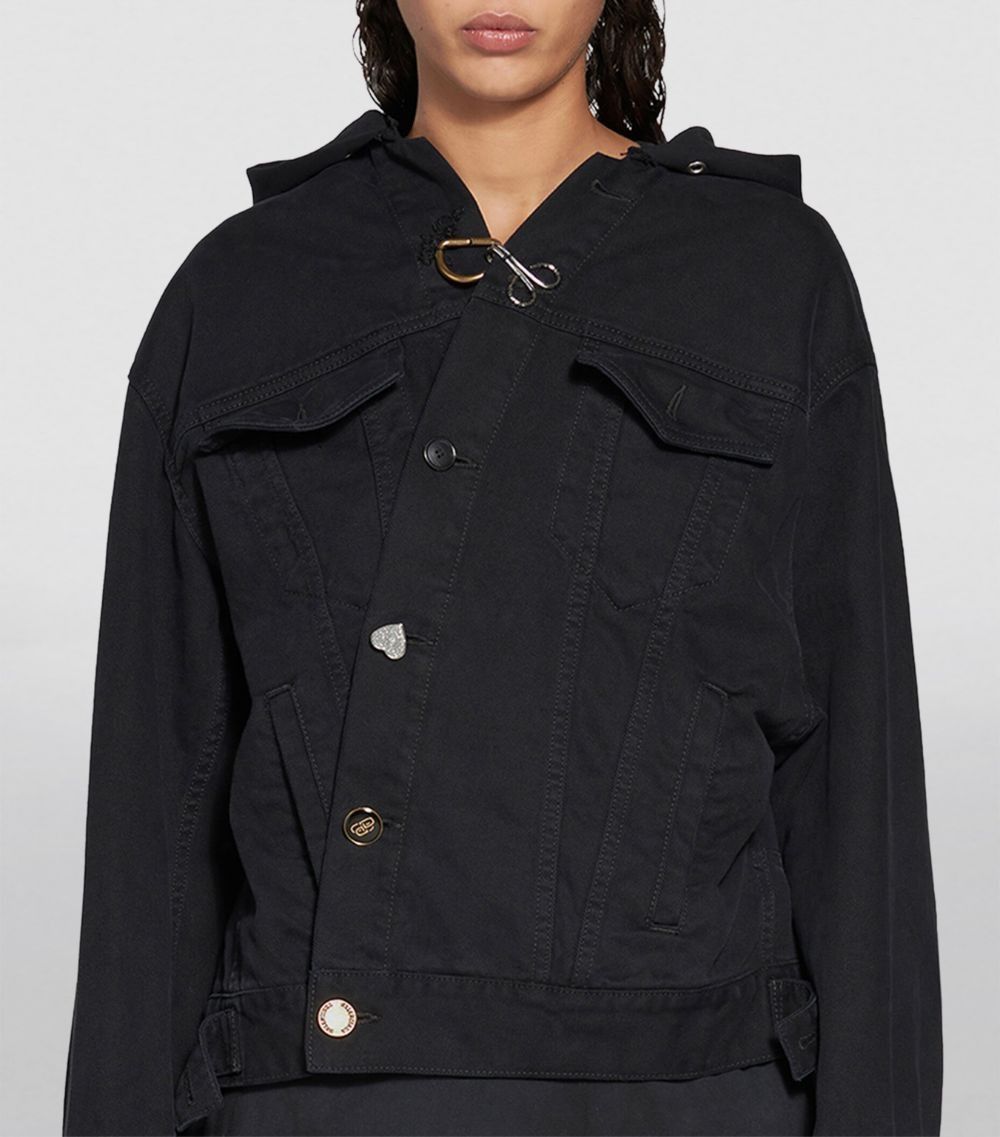 Balenciaga oc11z0125 DIY Jacket in Black Size S / US 4 / IT 40 - 6 Thumbnail