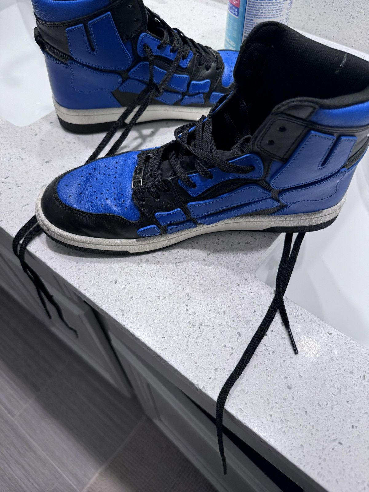 Amiri AMIRI Skel Panelled High Top Size US 10 / EU 43 - 9 Thumbnail