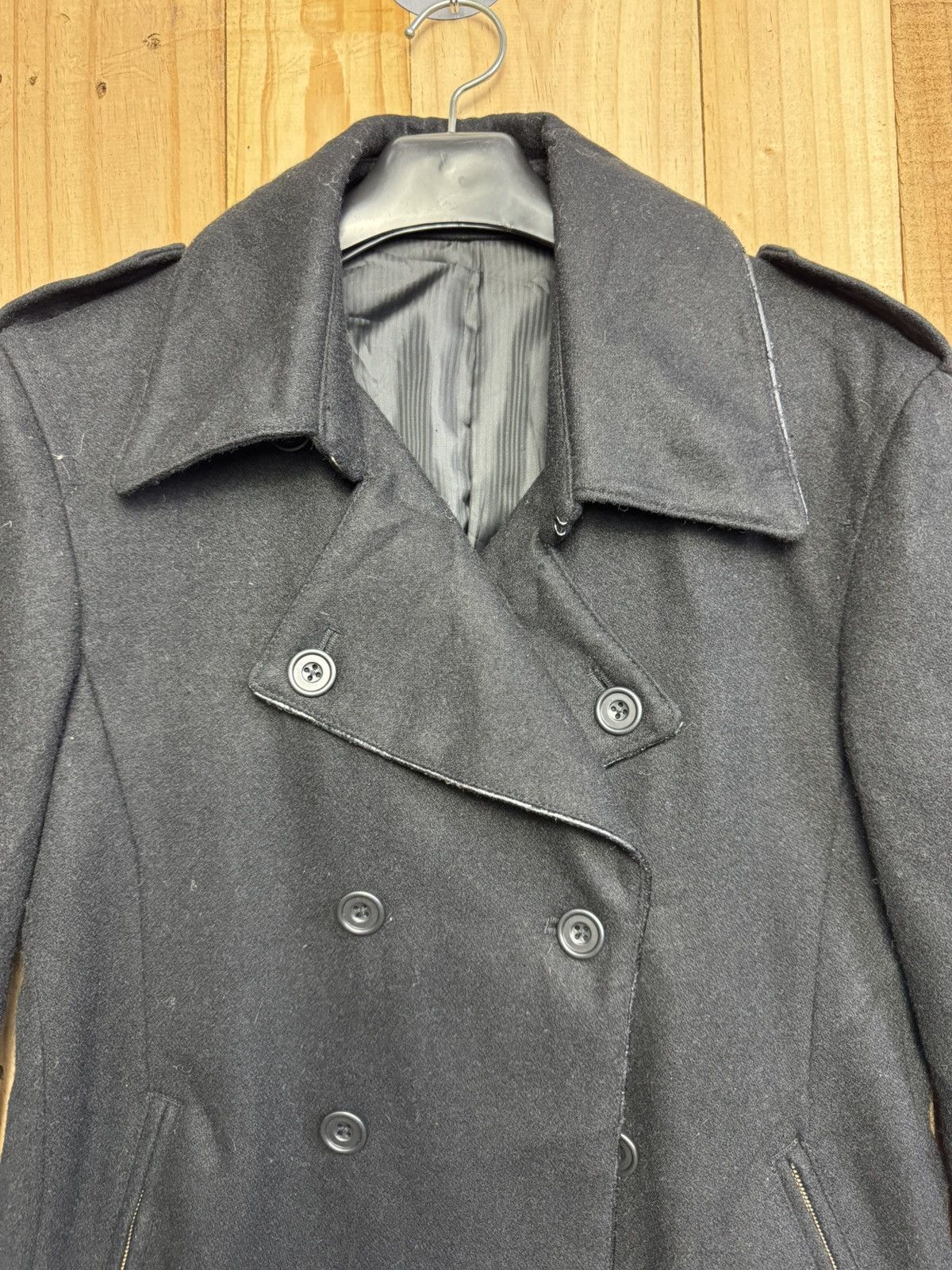 Tornado Mart × Vintage Tornado Mart Napoleon Double Breast Wool Jacket Size XL / US 12-14 / IT 48-50 - 4 Thumbnail