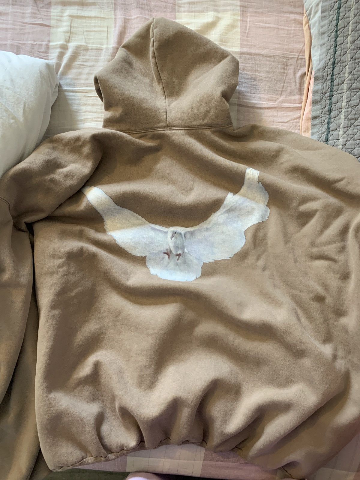 Balenciaga × Gap × Yeezy Yeezy Gap Balenciaga Hoodie Beige Size US XL / EU 56 / 4 - 2 Thumbnail