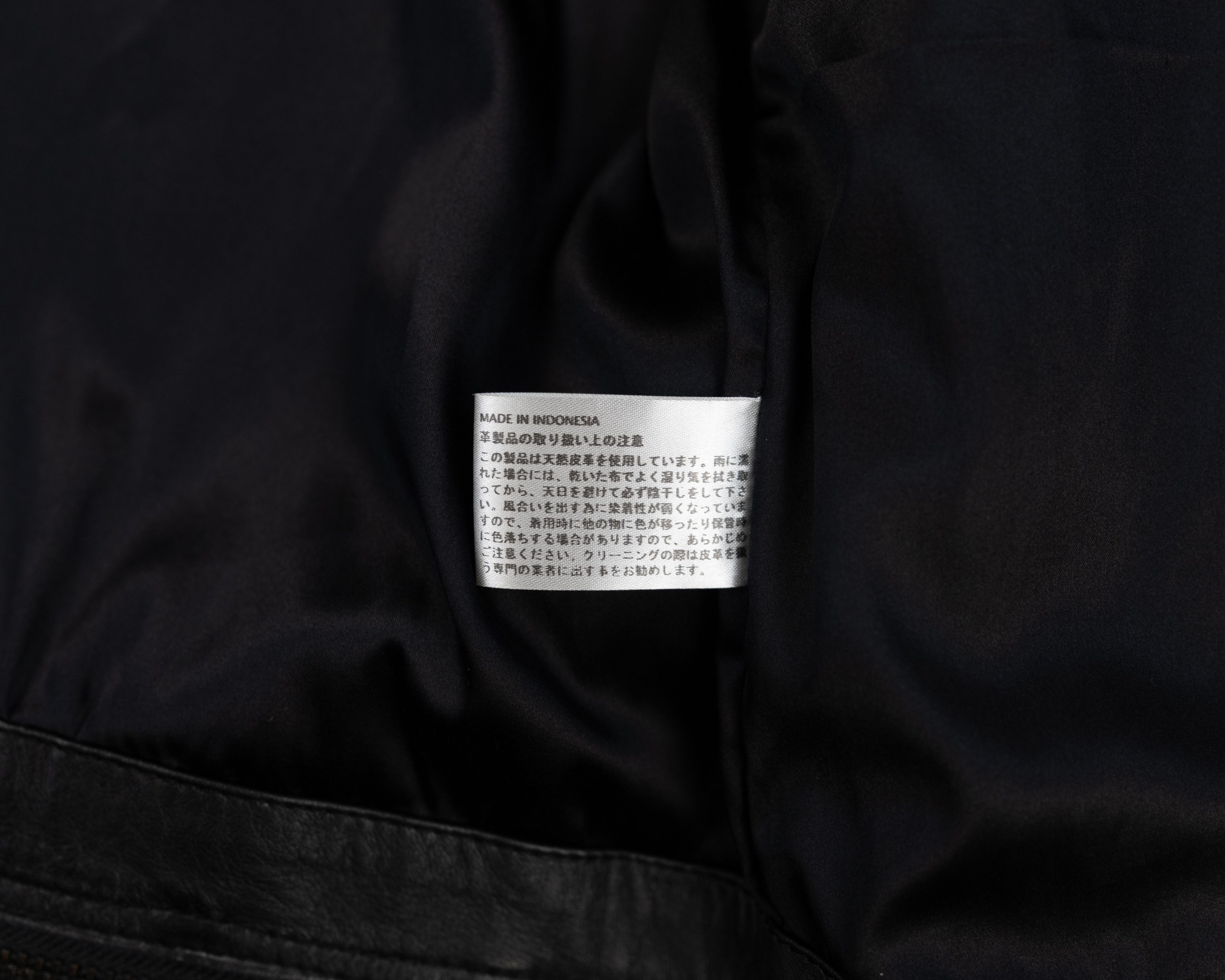 14th Addiction 14th Addiction “JK Desert” Distressed Leather Jacket Archive Size US S / EU 44-46 / 1 - 9 Thumbnail