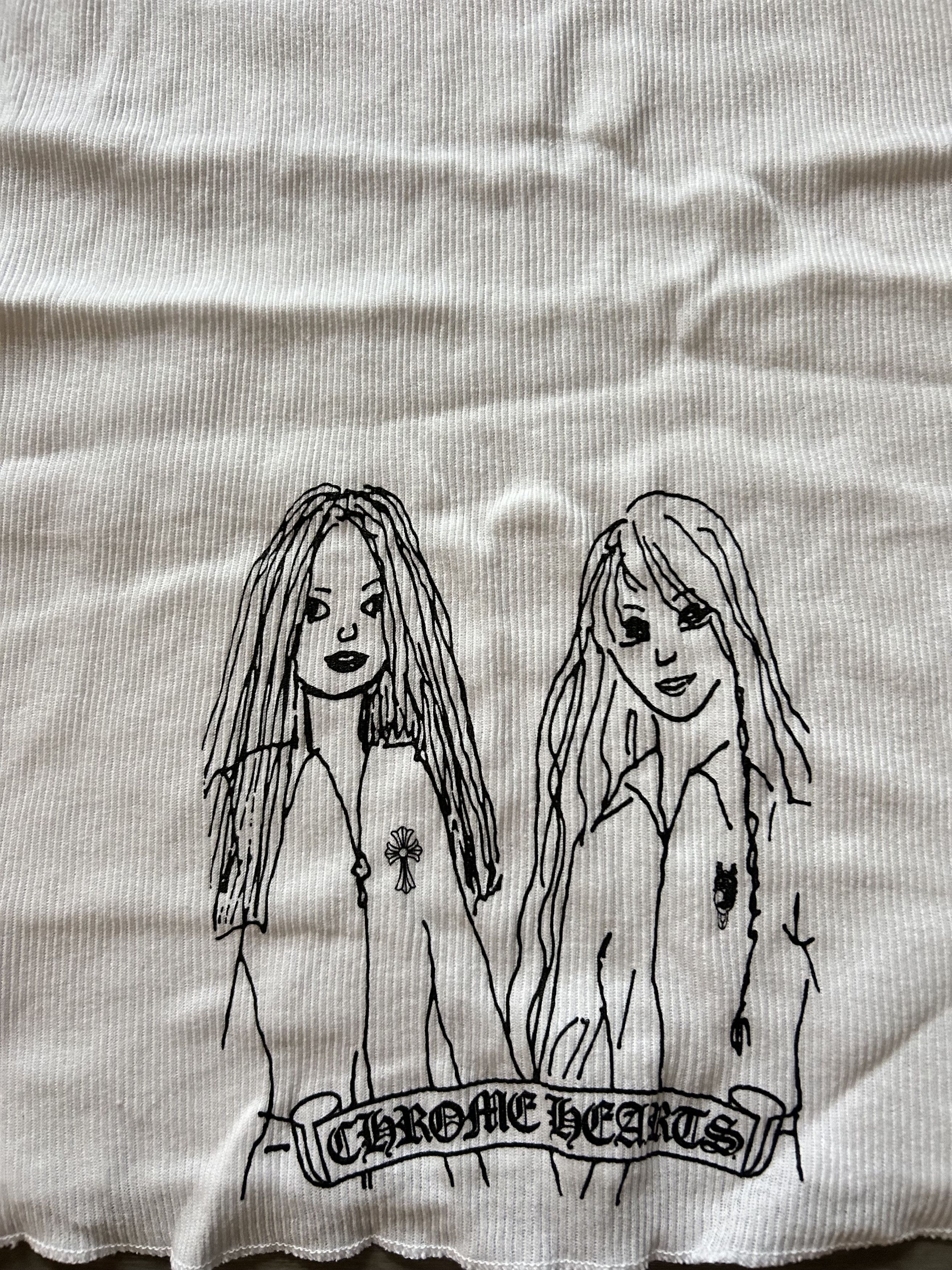 Chrome Hearts Chrome Hearts Mayumi Rib Tank Size XL / US 12-14 / IT 48-50 - 4 Thumbnail