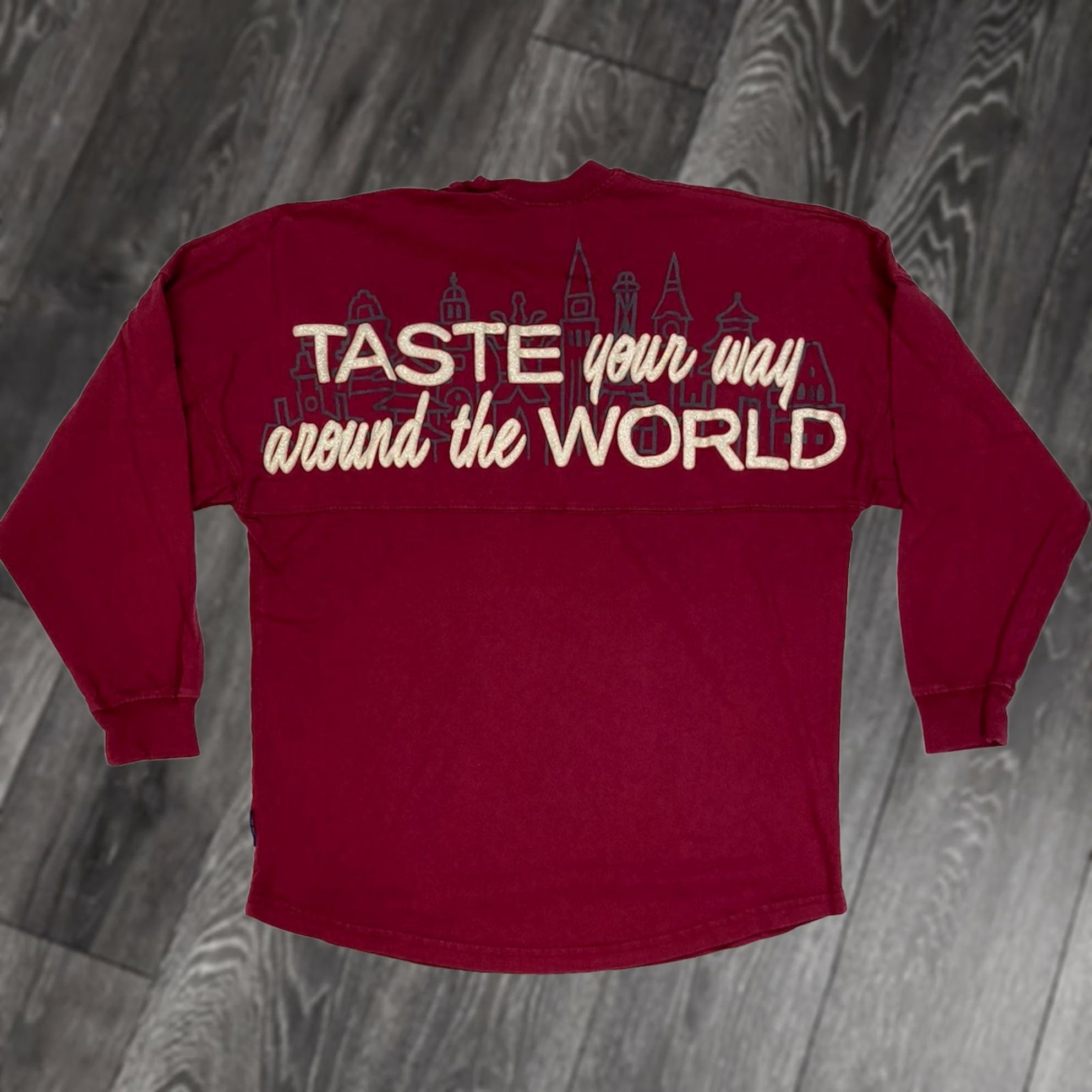 Disney Disney Spirit Jersey Epcot International Food & Wine 2018 T-shirt Women XS Red Size XS / US 0-2 / IT 36-38 - 1 Thumbnail