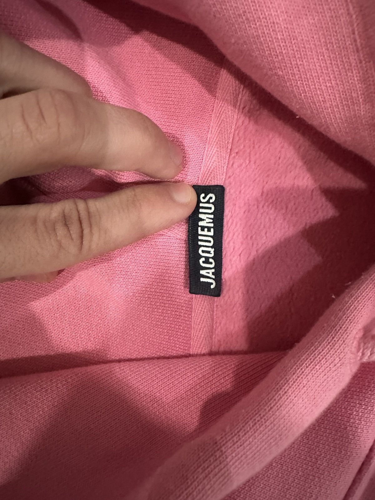 Jacquemus Jacquemus hoodie pink Size US S / EU 44-46 / 1 - 2 Thumbnail