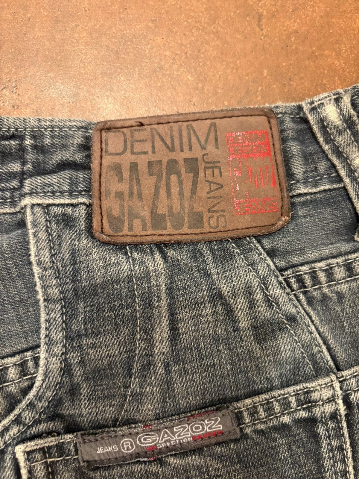 Other Gazoz Vintage Baggy Mutlipocket Jeans Size US 38 / EU 54 - 6 Thumbnail