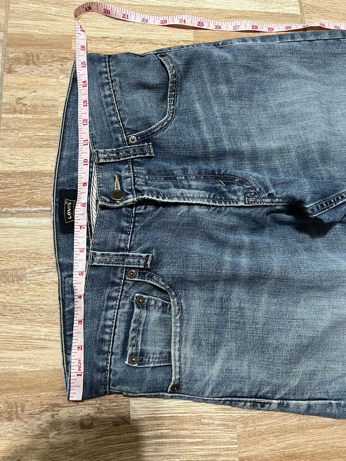 Levi's Levi’s 514 Slim Straight Plaid Lining Black Patch Size US 30 / EU 46 - 5 Thumbnail
