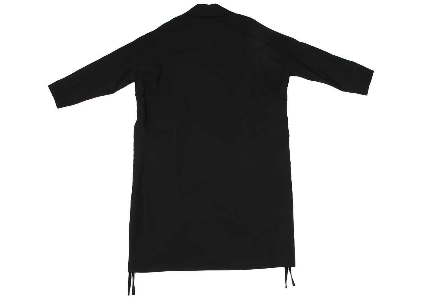 Yohji Yamamoto Yohji Yamamoto Wool Long Coat with Flap Pockets Size US S / EU 44-46 / 1 - 12 Thumbnail