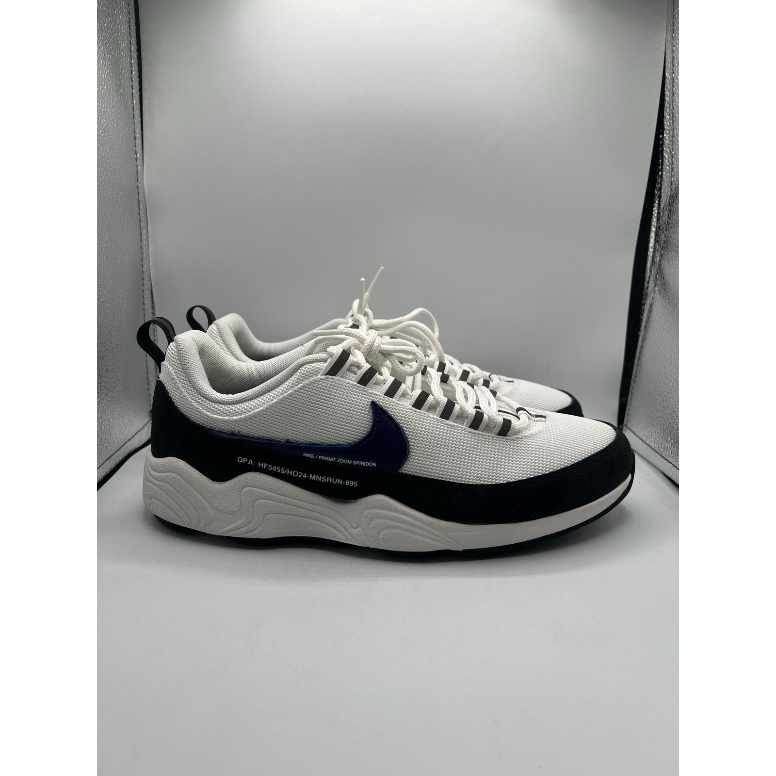 Nike Fragment Design X Nike Air Zoom Spiridon SP “White Blue” Size US 8 / EU 41 - 3 Thumbnail