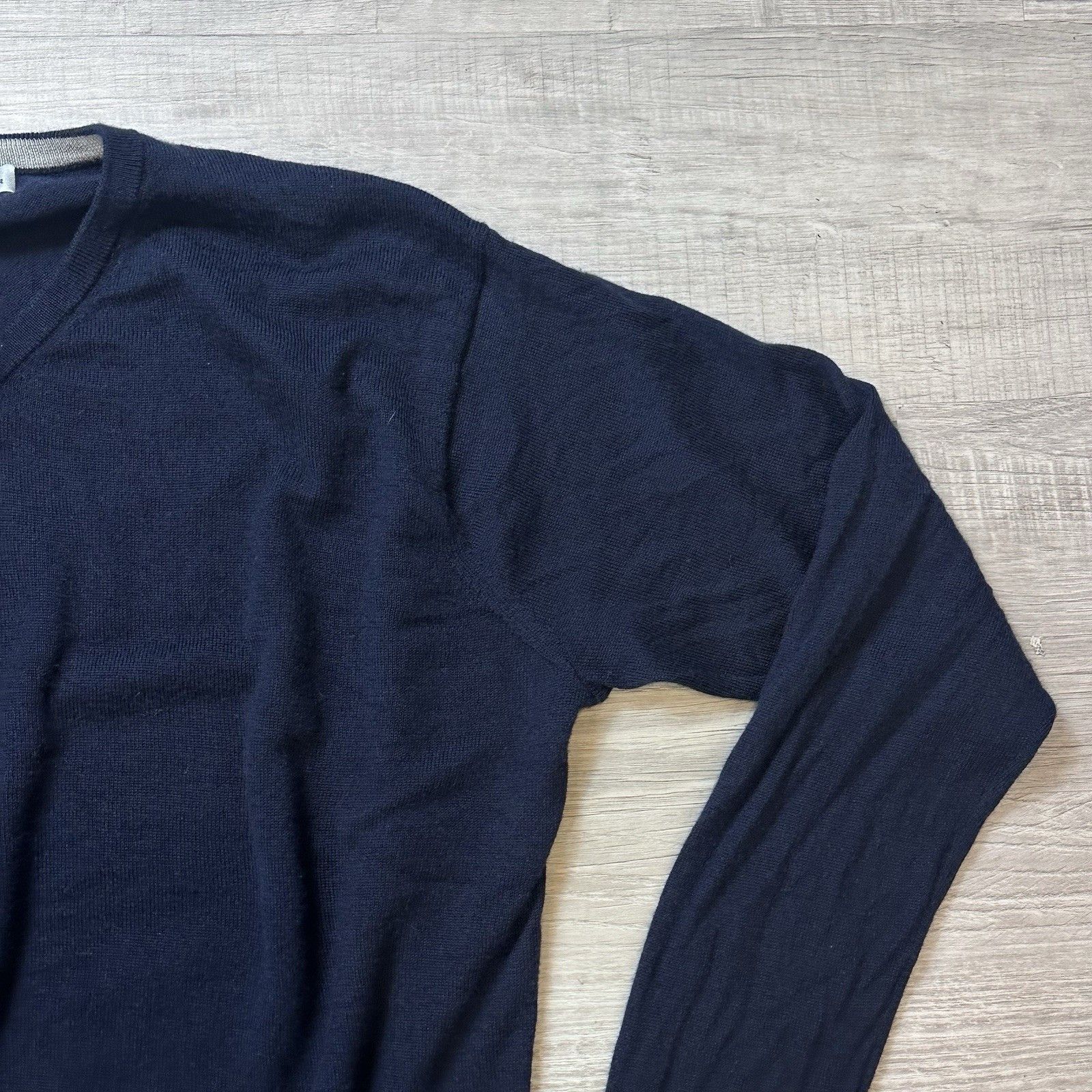Peter Millar Peter Millar V-Neck Sweater Wool Silk Blend Mens Large Size US L / EU 52-54 / 3 - 4 Thumbnail