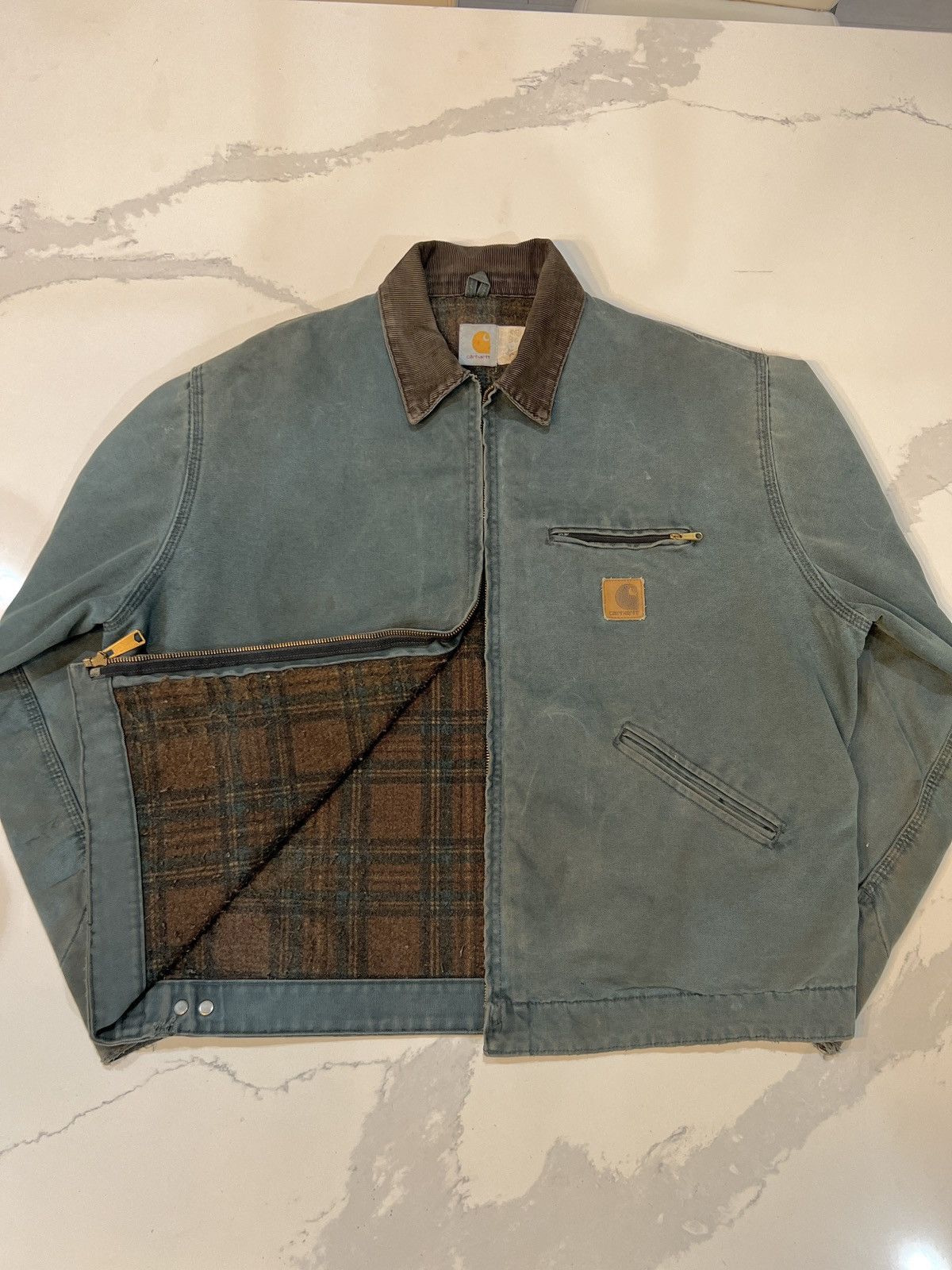 Carhartt Vintage Carhartt Detroit J43 HTG XL Size US XL / EU 56 / 4 - 2 Thumbnail