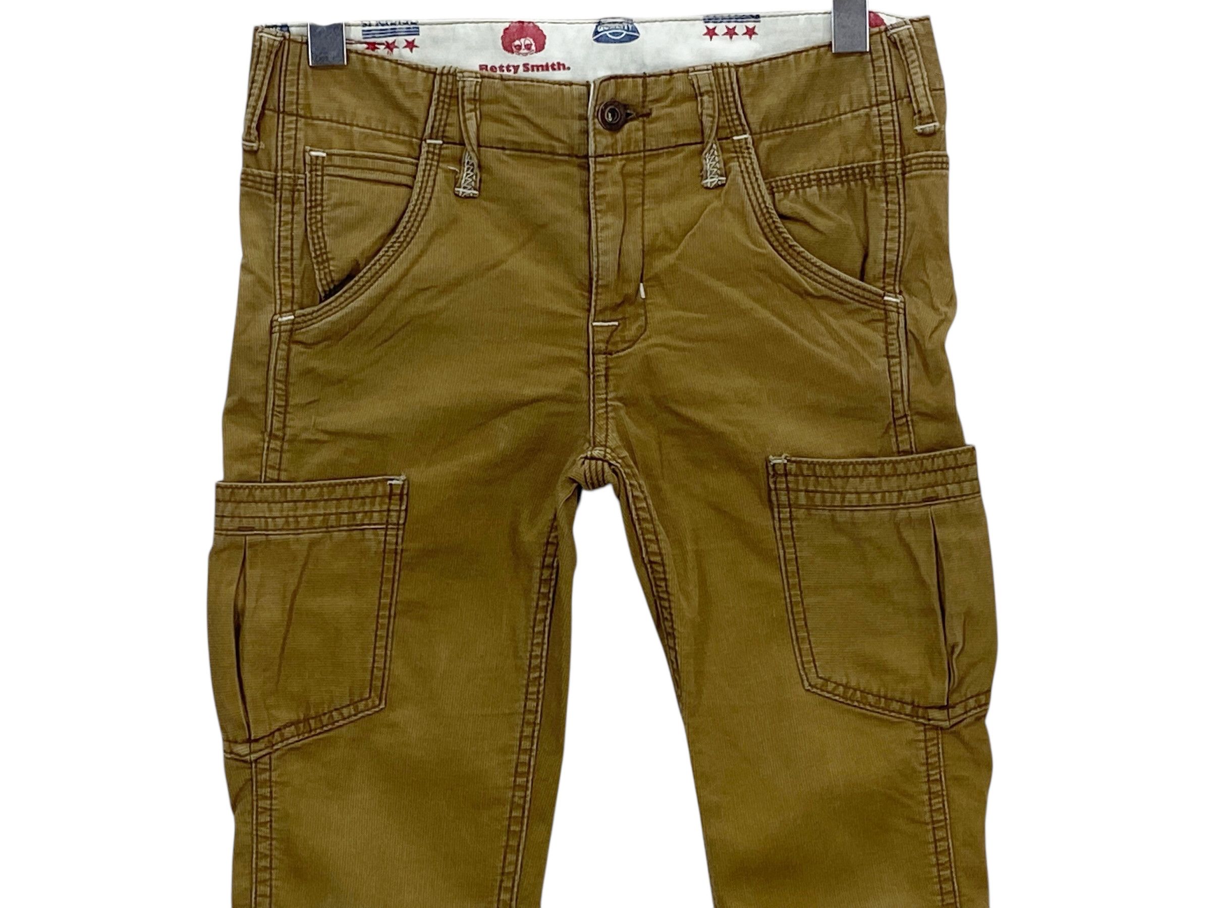 Japanese Brand Betty Smith Carpenter Workwear Hickory Dungarees Size 25" / US 0 / IT 36 - 3 Thumbnail