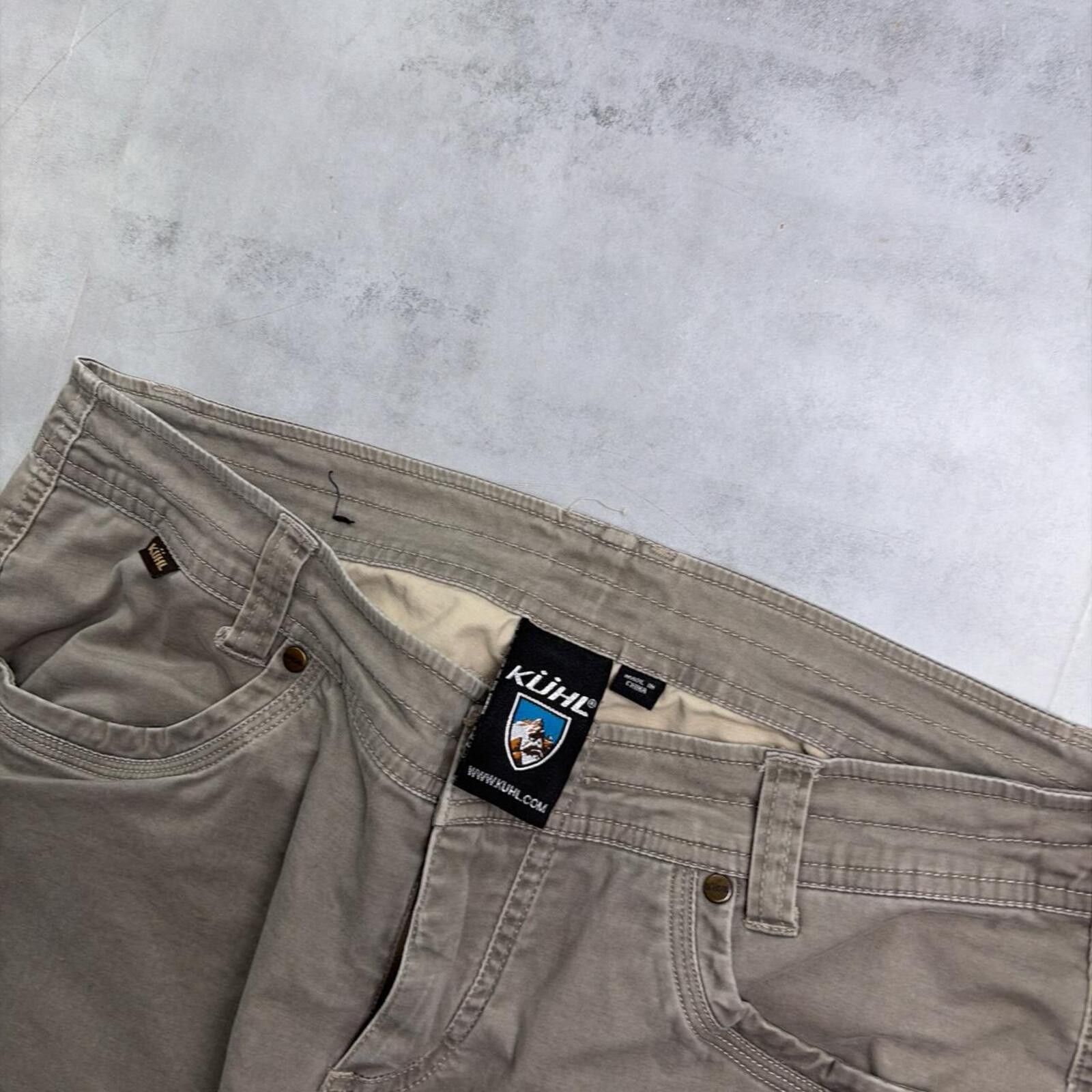 Kuhl Y2K Grey KÜHL Hiking Gorpcore Straight Leg Pants Size 32" / US 10 / IT 46 - 6 Thumbnail