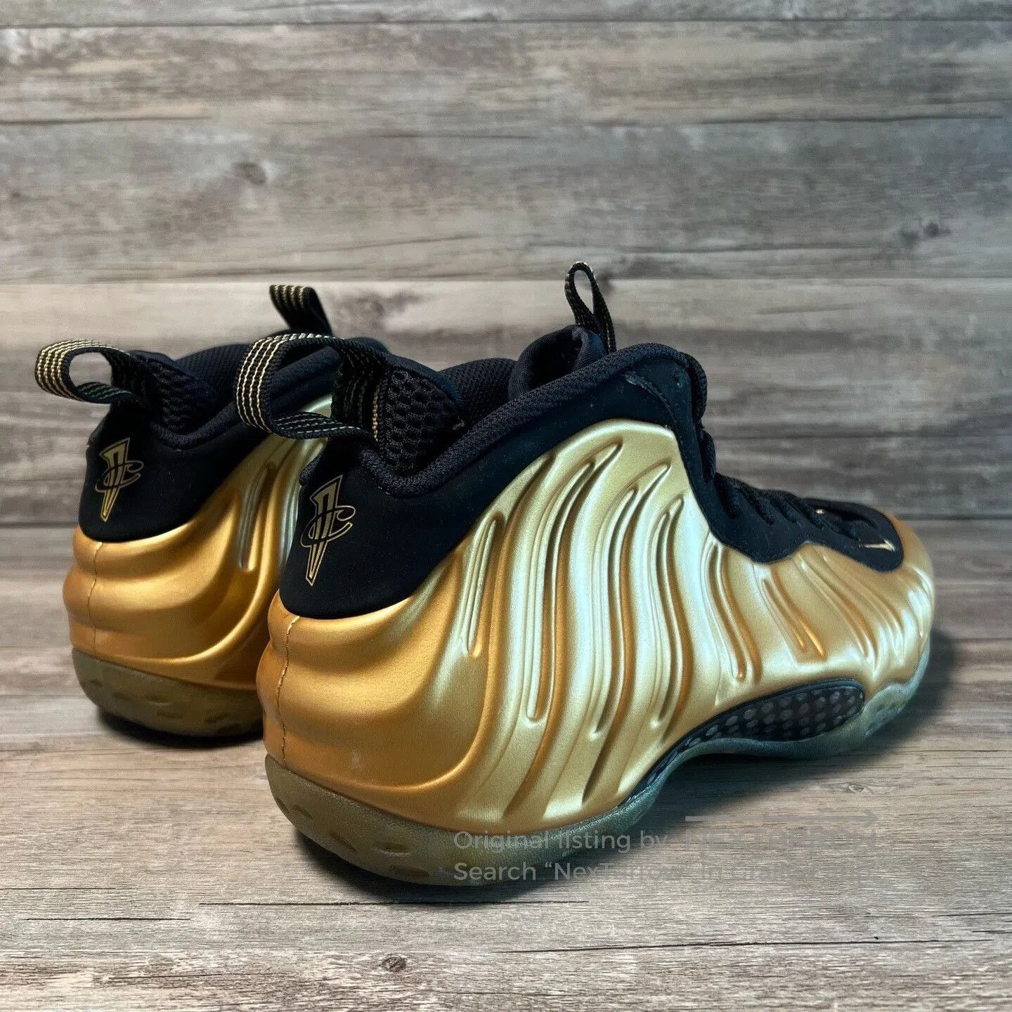 Nike Nike Air Foamposite One Gold. Size US 9.5 / EU 42-43 - 3 Thumbnail