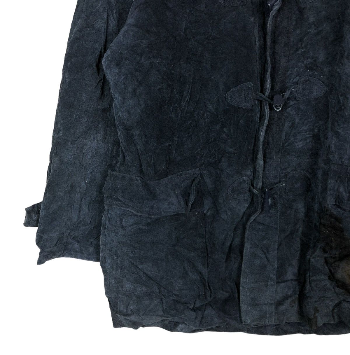 Japanese Brand 🔥VINTAGE GENUINE LEATHER JACKET BIKER VIA NUOVA ISSEY MIYAKE Size US L / EU 52-54 / 3 - 4 Thumbnail