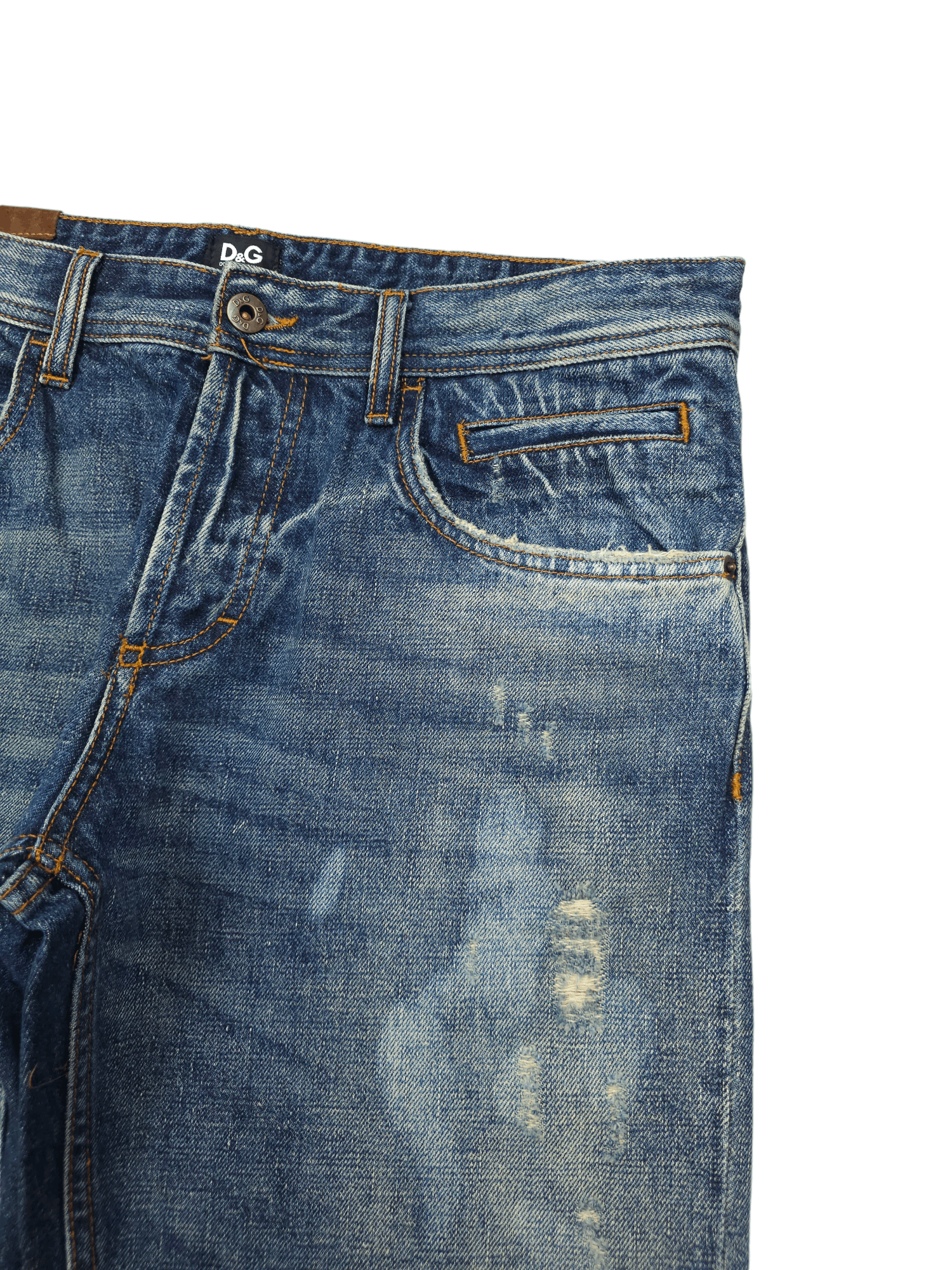 Dolce & Gabbana × Japanese Brand 💎 Size 29/30 Dolce Gabbana 90's Vintage Denim Jeans Y2K Size US 29 - 6 Thumbnail