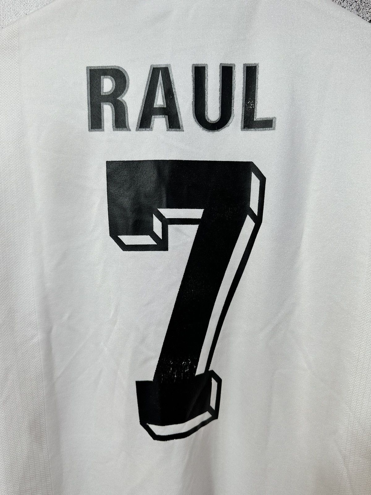 Adidas Real Madrid Home Jersey 2002/2002 Adidas #7 Raul Size US XL / EU 56 / 4 - 17 Thumbnail